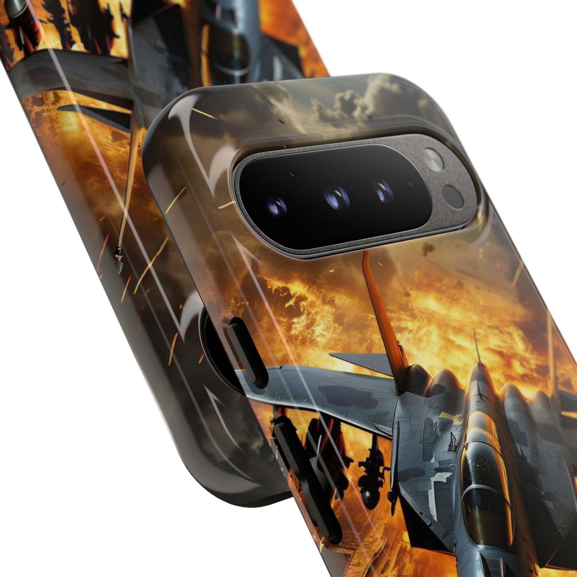 F-15 Fighter Jet Tough Cases for iPhones, Samsung, and Pixel