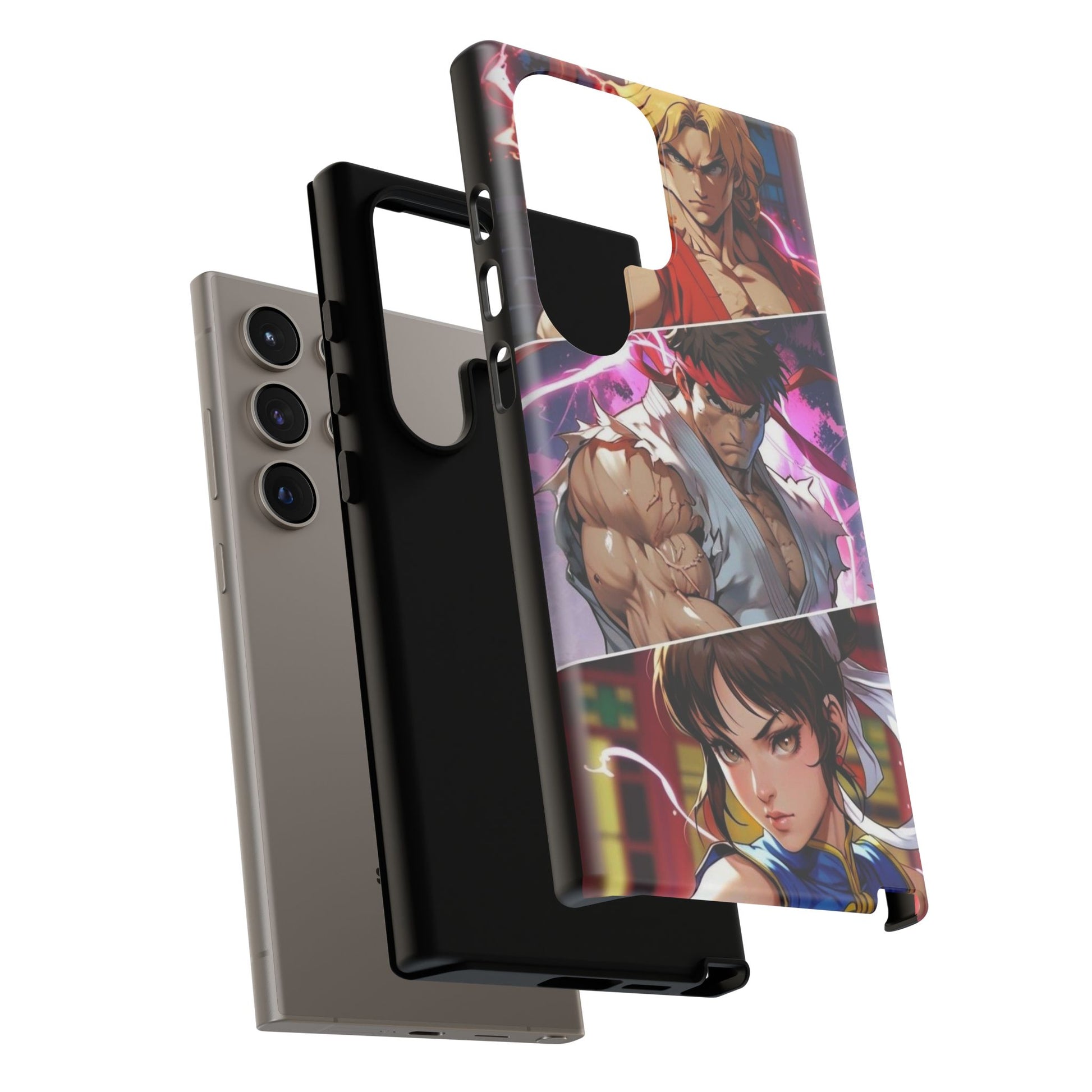 Street Fighter Gamer Theme Tough Cases for iPhones, Samsung, and Pixel