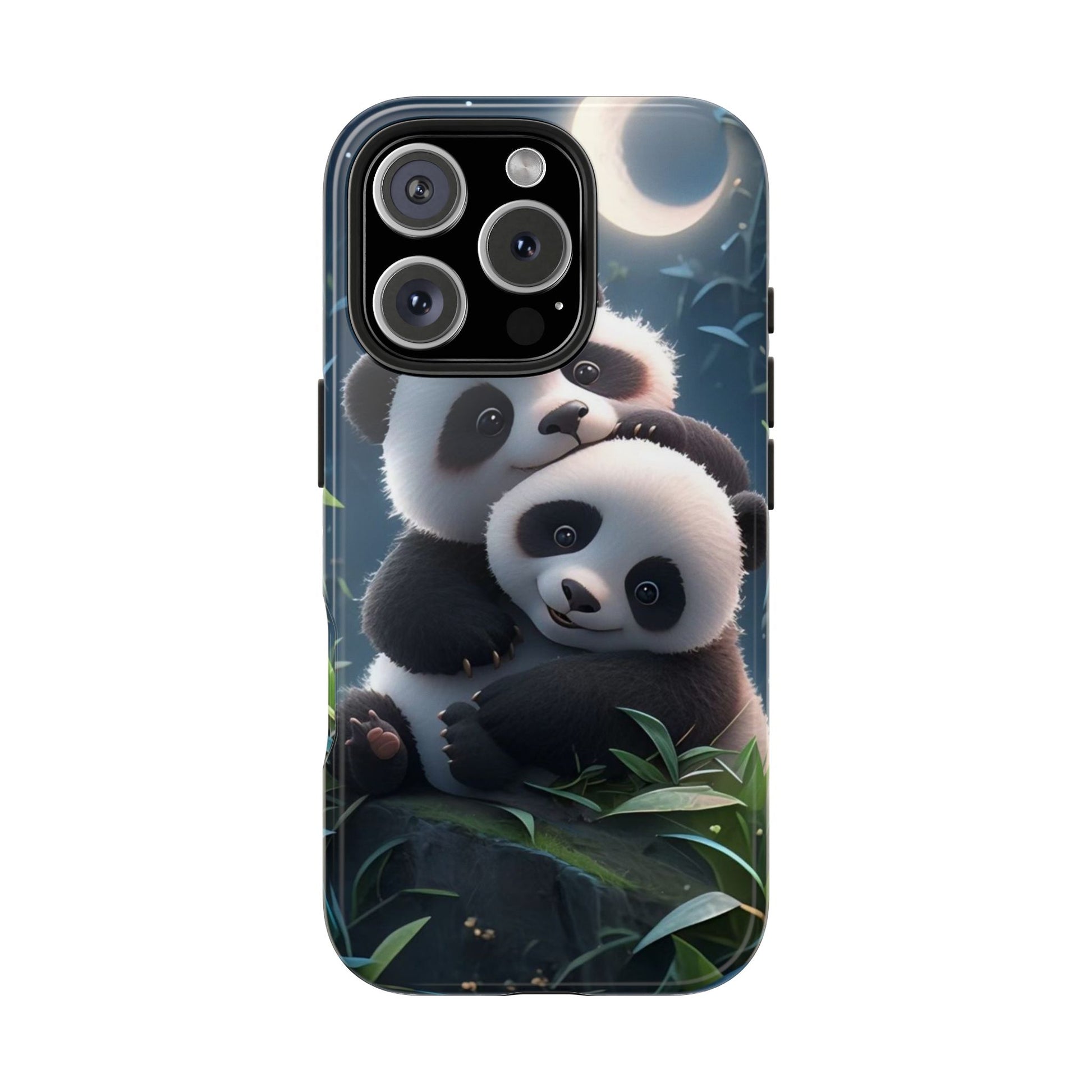 Hugging Pandas Theme Phone Cases for iPhones & Samsung Phones