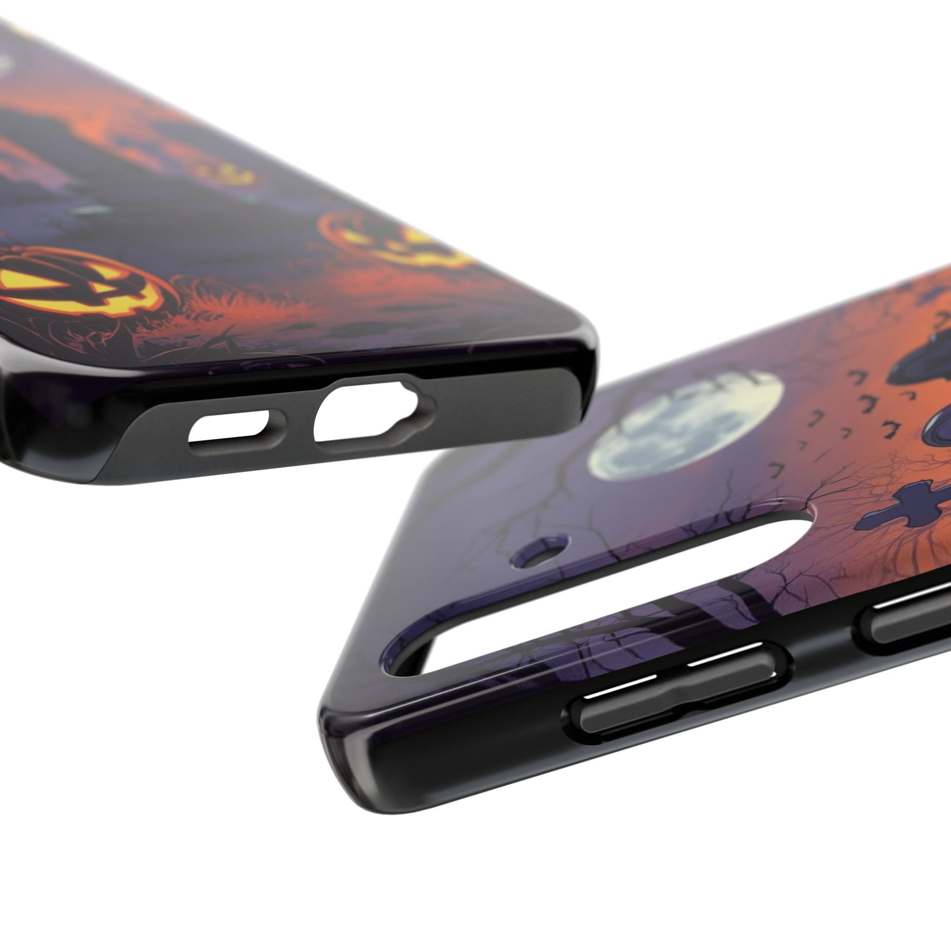 Graveyard Halloween Theme Phone Cases for iPhones & Samsung Phones