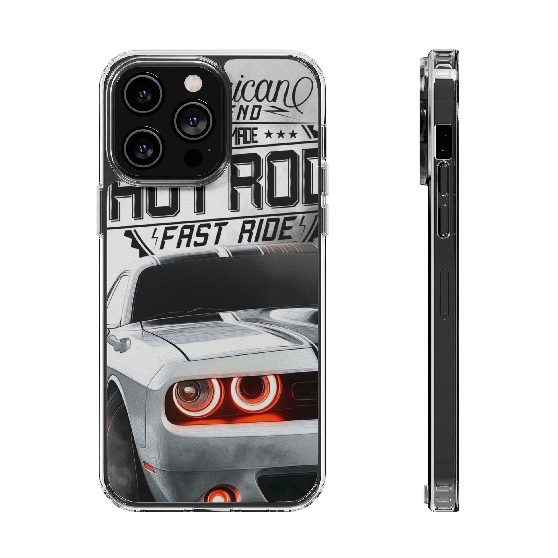 American Hot Rod Hell Cat Case for iPhone and Samsung phone