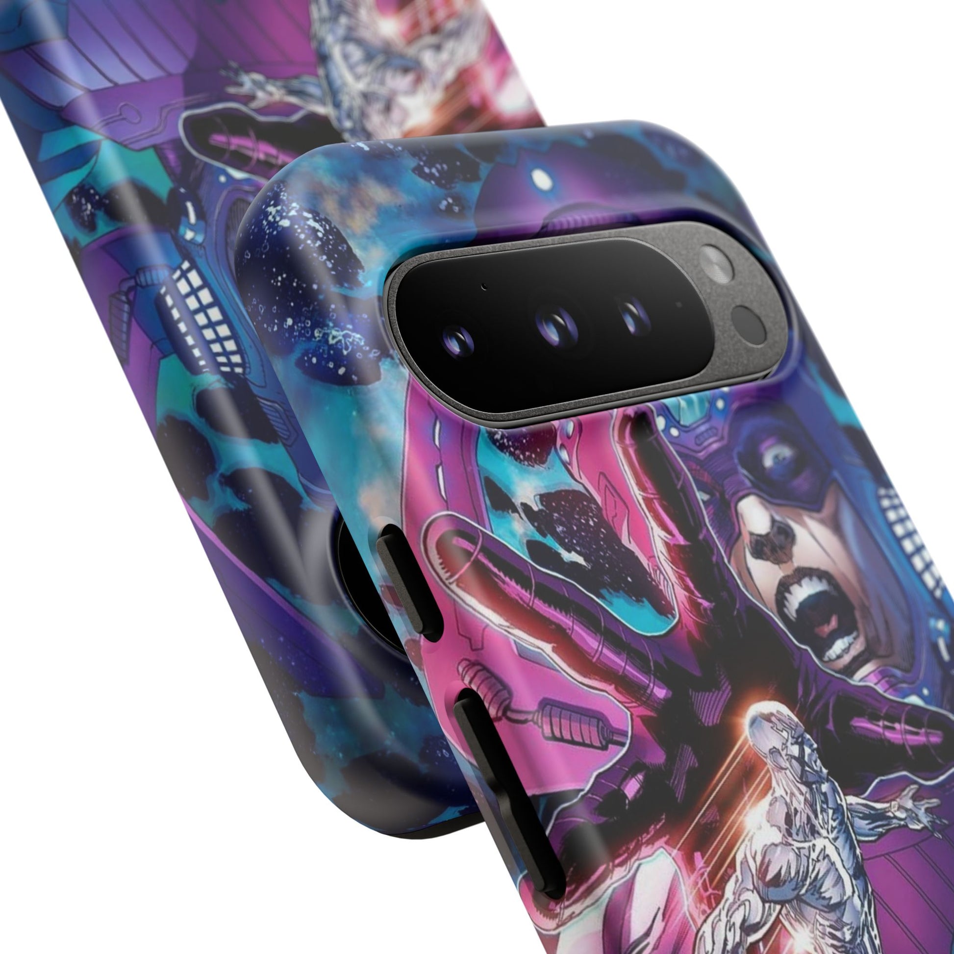 Galactus x Silver Surfer Marvel Phone Case, Tough Cases for iPhones, Samsung, and Pixel