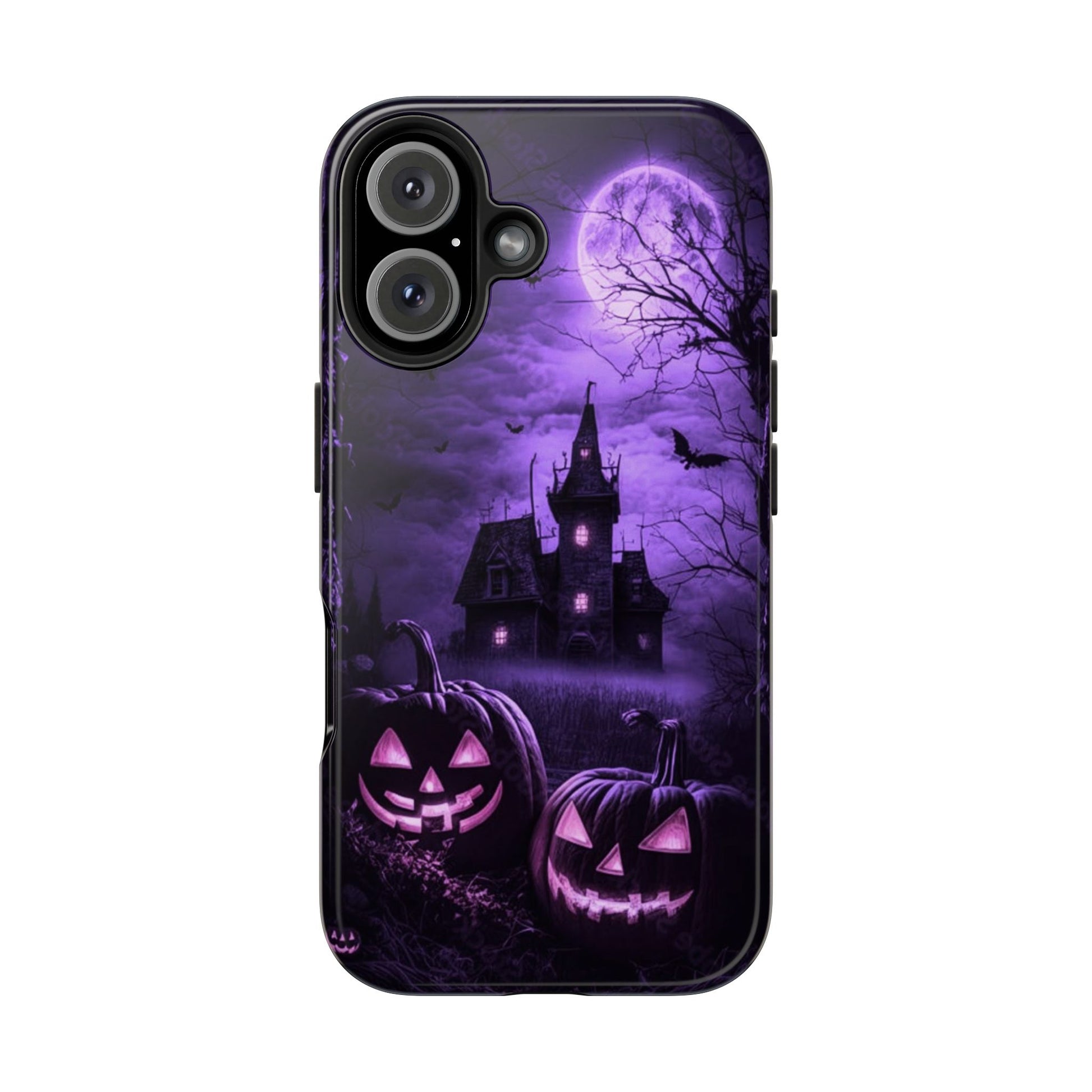 Haunted House Halloween Theme Phone Cases for iPhones & Samsung Phones