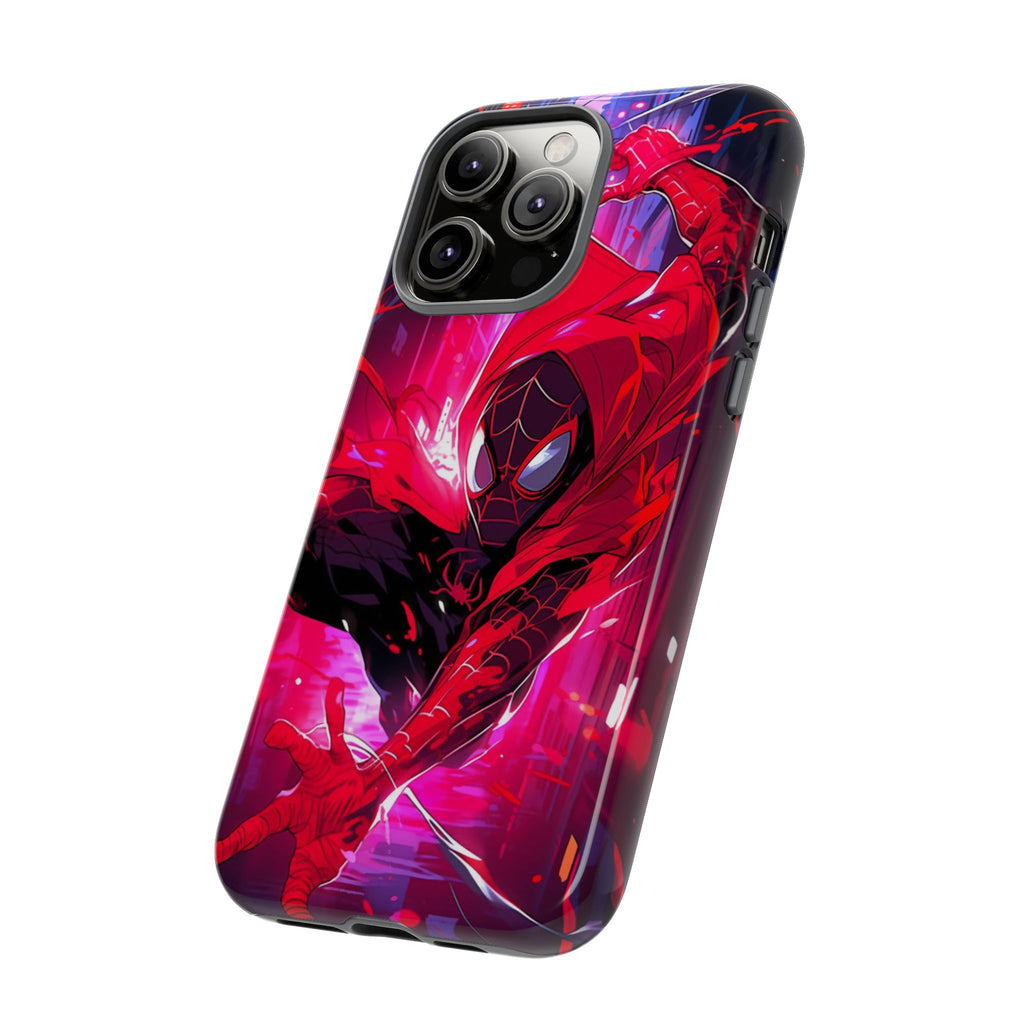 Miles Morales Spiderman Phone Case, Tough Cases for iPhones, Samsung, and Pixel