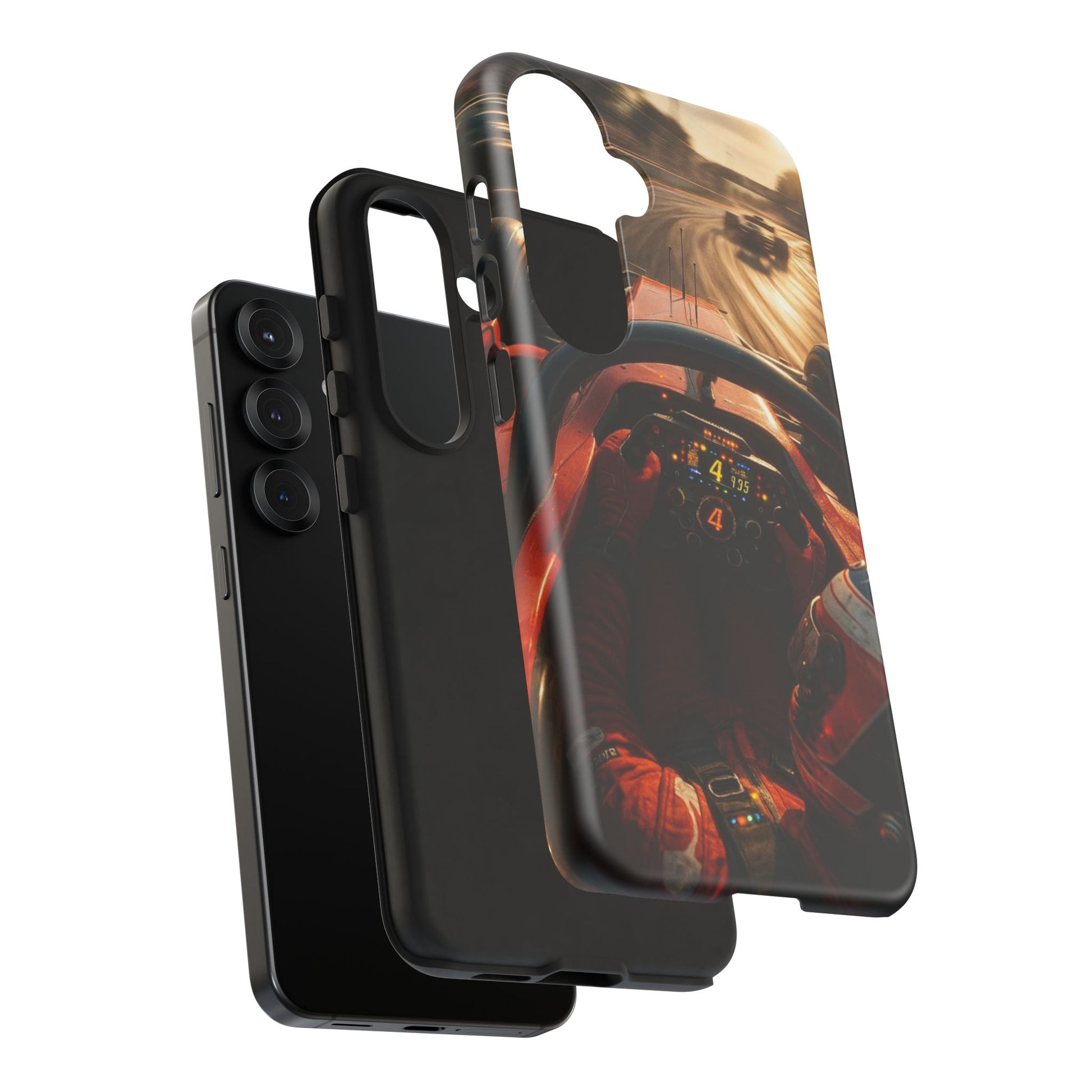 Formula 1 Cockpit Phone Case, Tough Cases for iPhones, Samsung, and Pixel