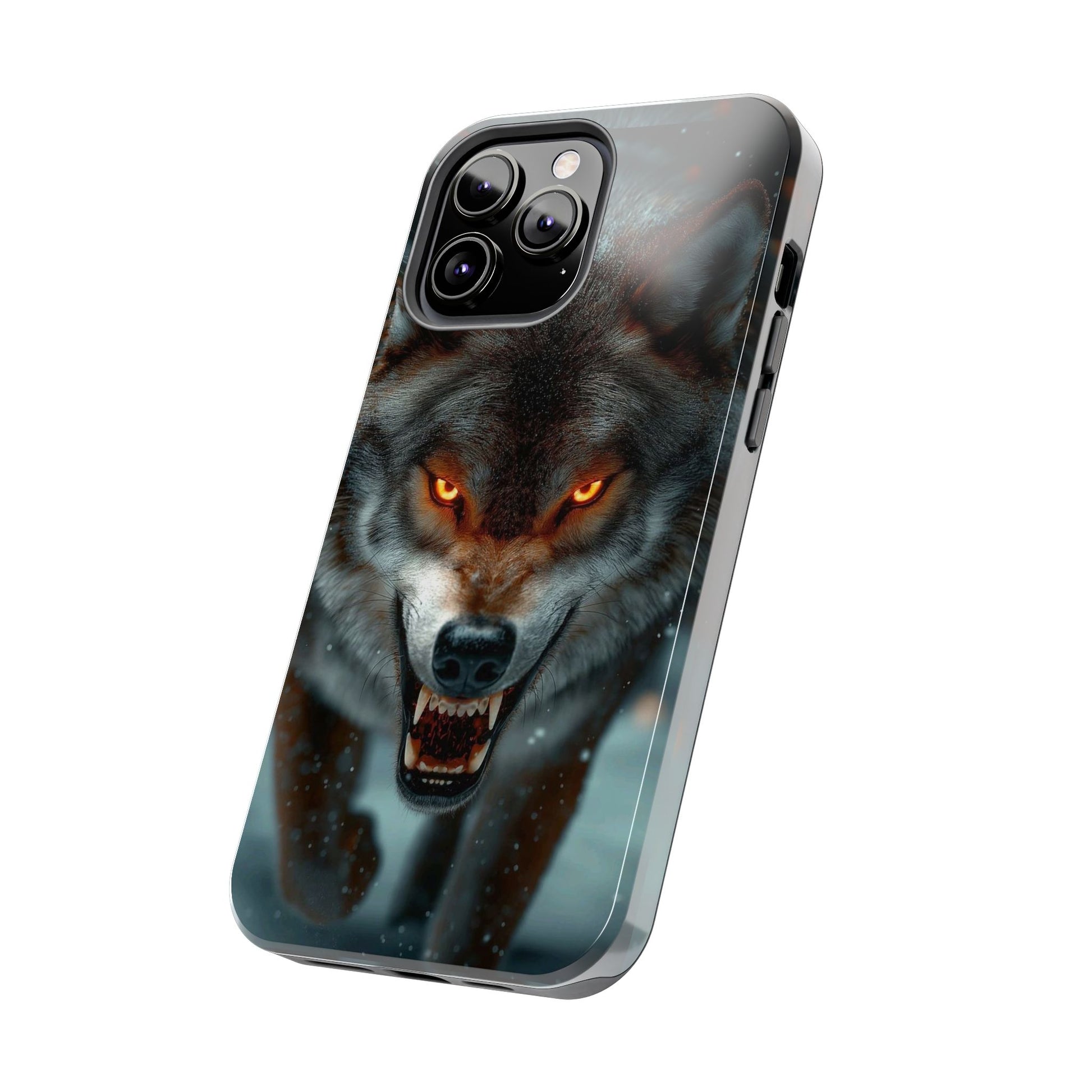 Alpha Male Wolf Themed Tough Phone Cases for Iphones & Samsung Phones