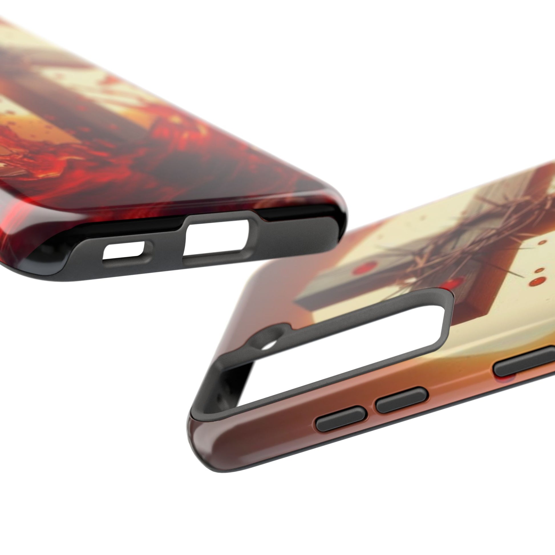 Blood of Christ Christian Theme Phone Cases for iPhones & Samsung Phones