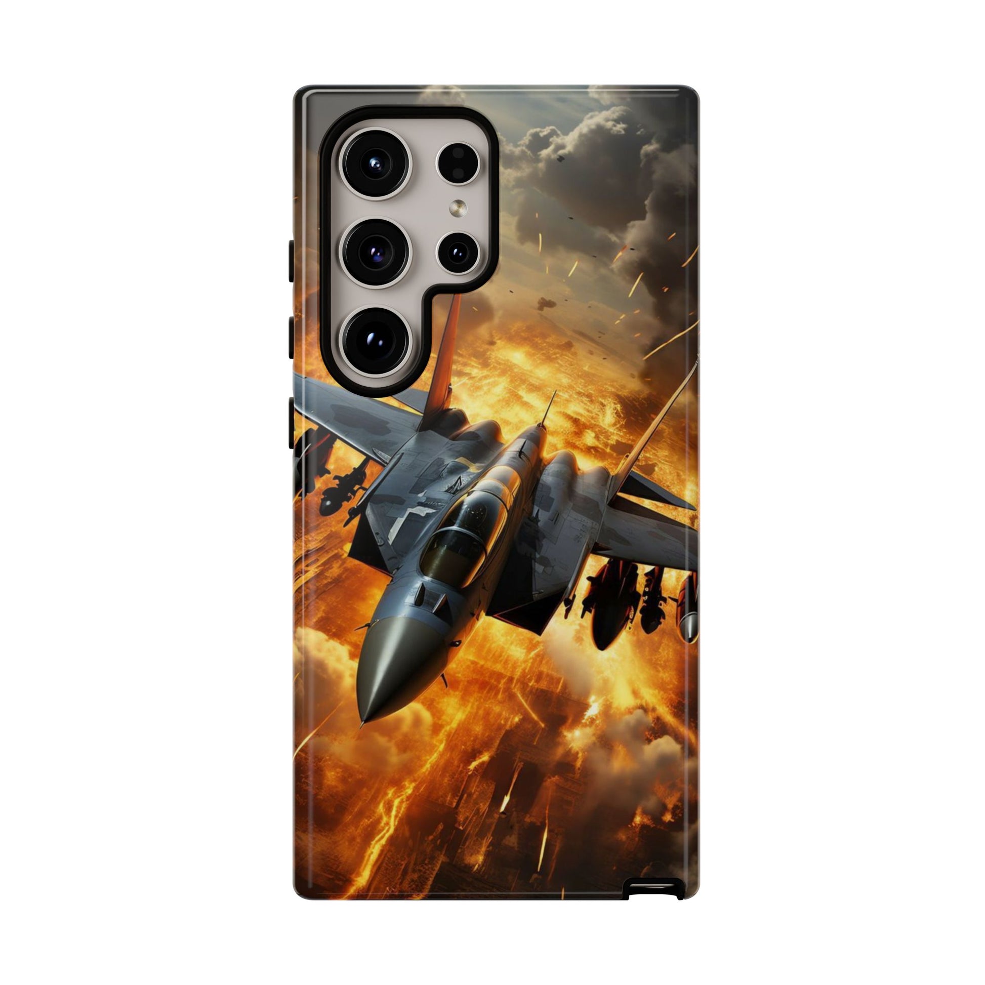 F-15 Fighter Jet Tough Cases for iPhones, Samsung, and Pixel