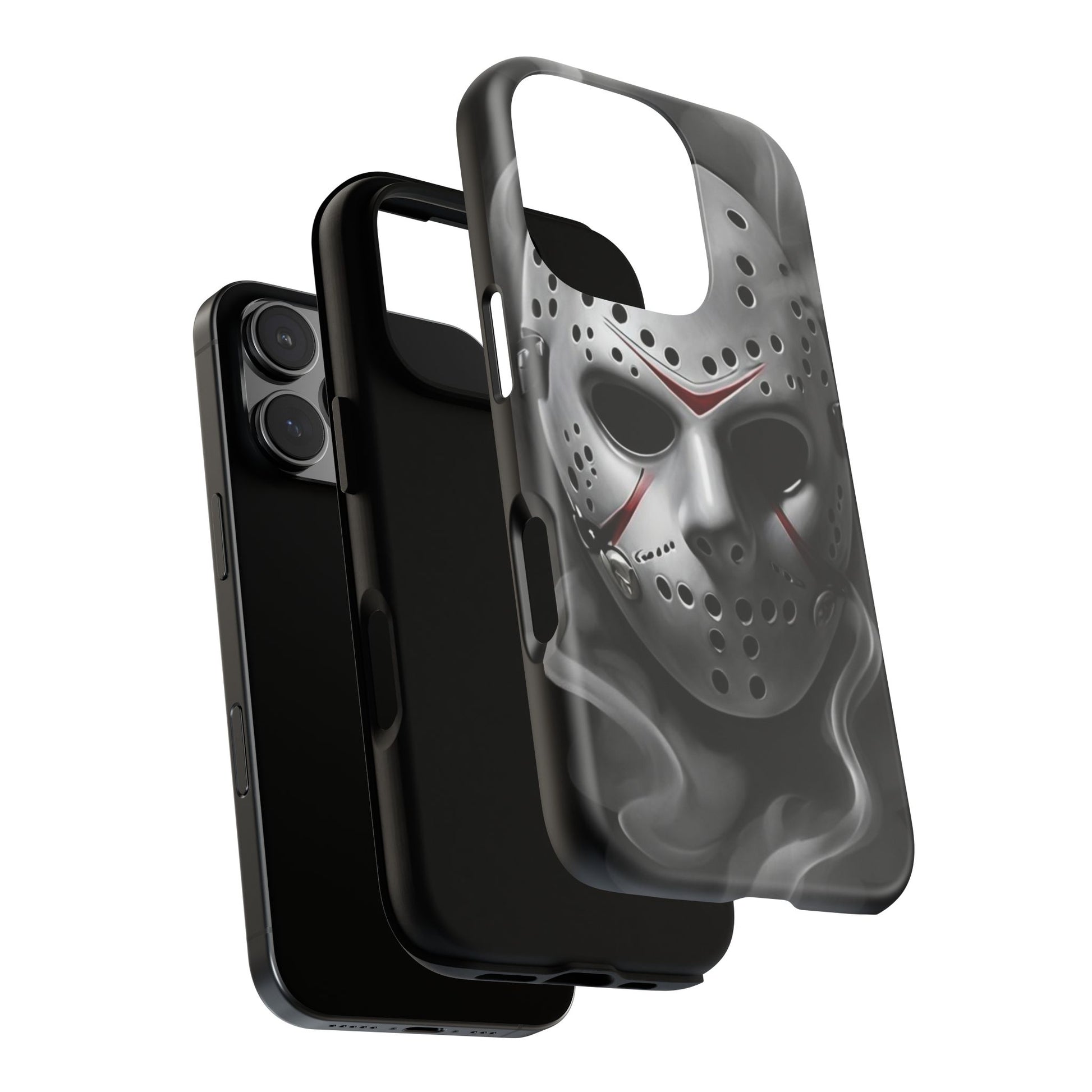 Friday the 13th Jason's Mask Tough Cases for iPhones, Samsung, and Pixel
