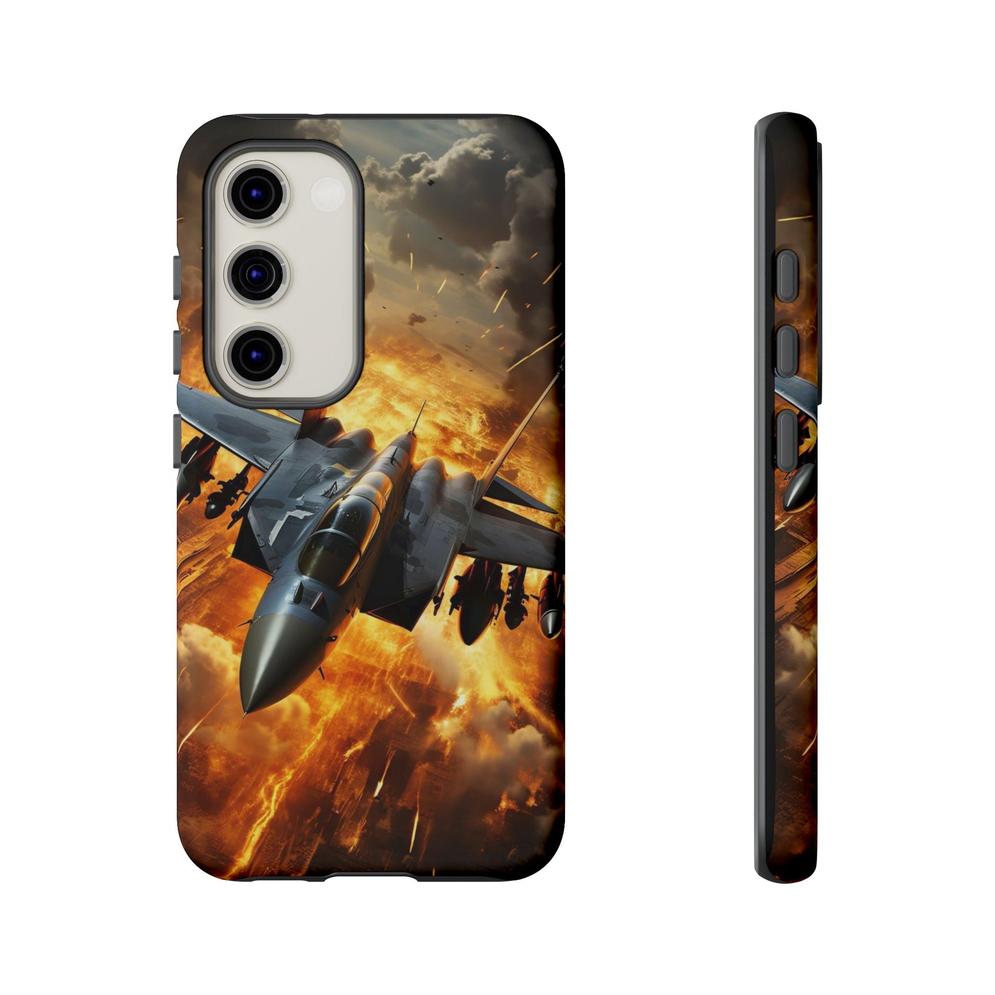 F-15 Fighter Jet Tough Cases for iPhones, Samsung, and Pixel
