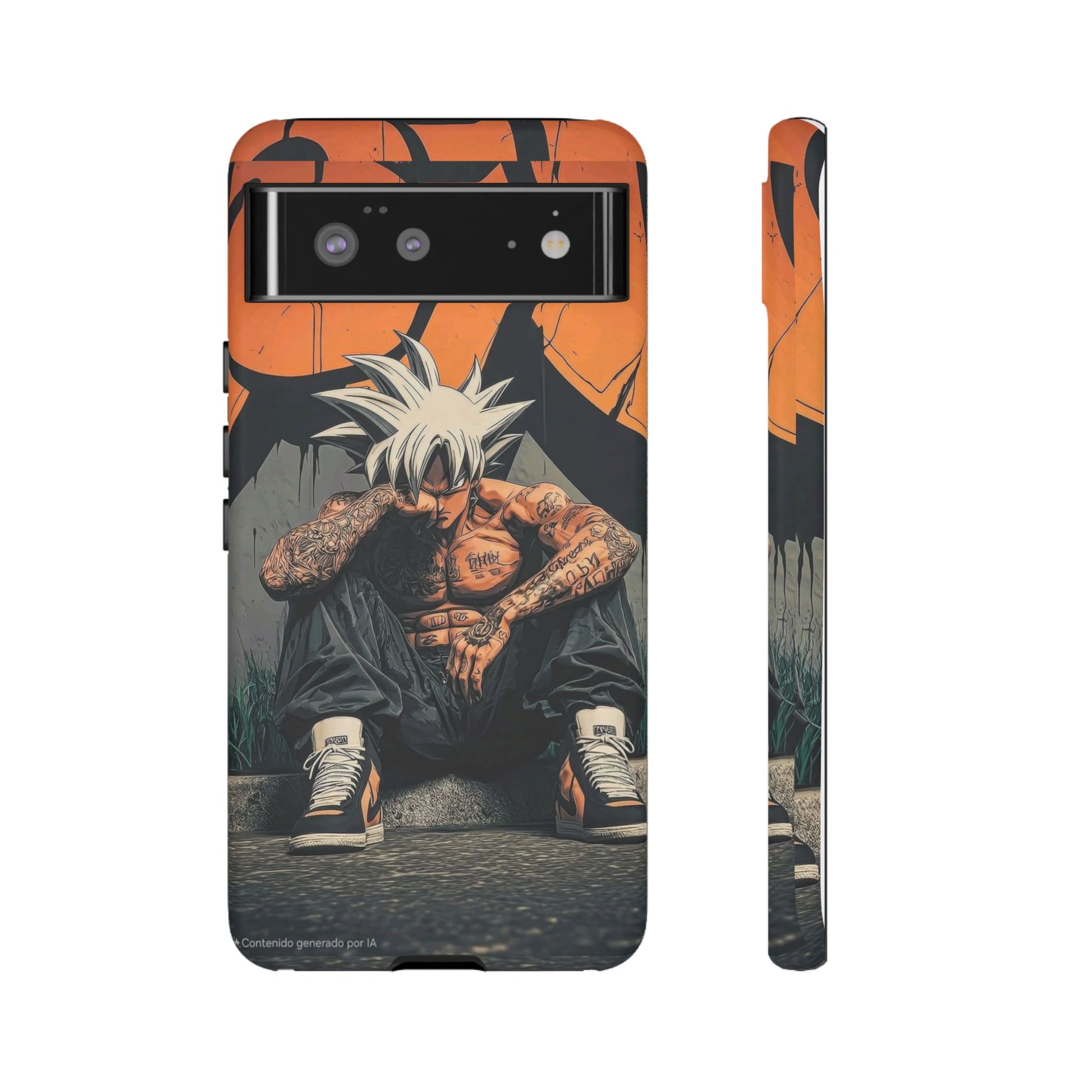 Anime DBZ Thug Tough Cases for iPhones, Samsung, and Pixel