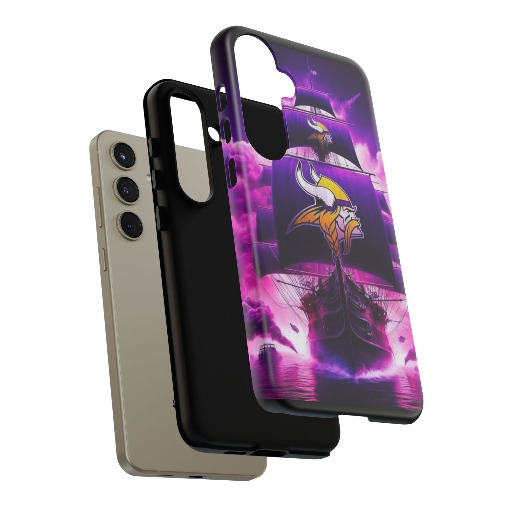 Minnesota Vikings Ship Football Phone Case, Tough Cases for iPhones, Samsung, and Pixel