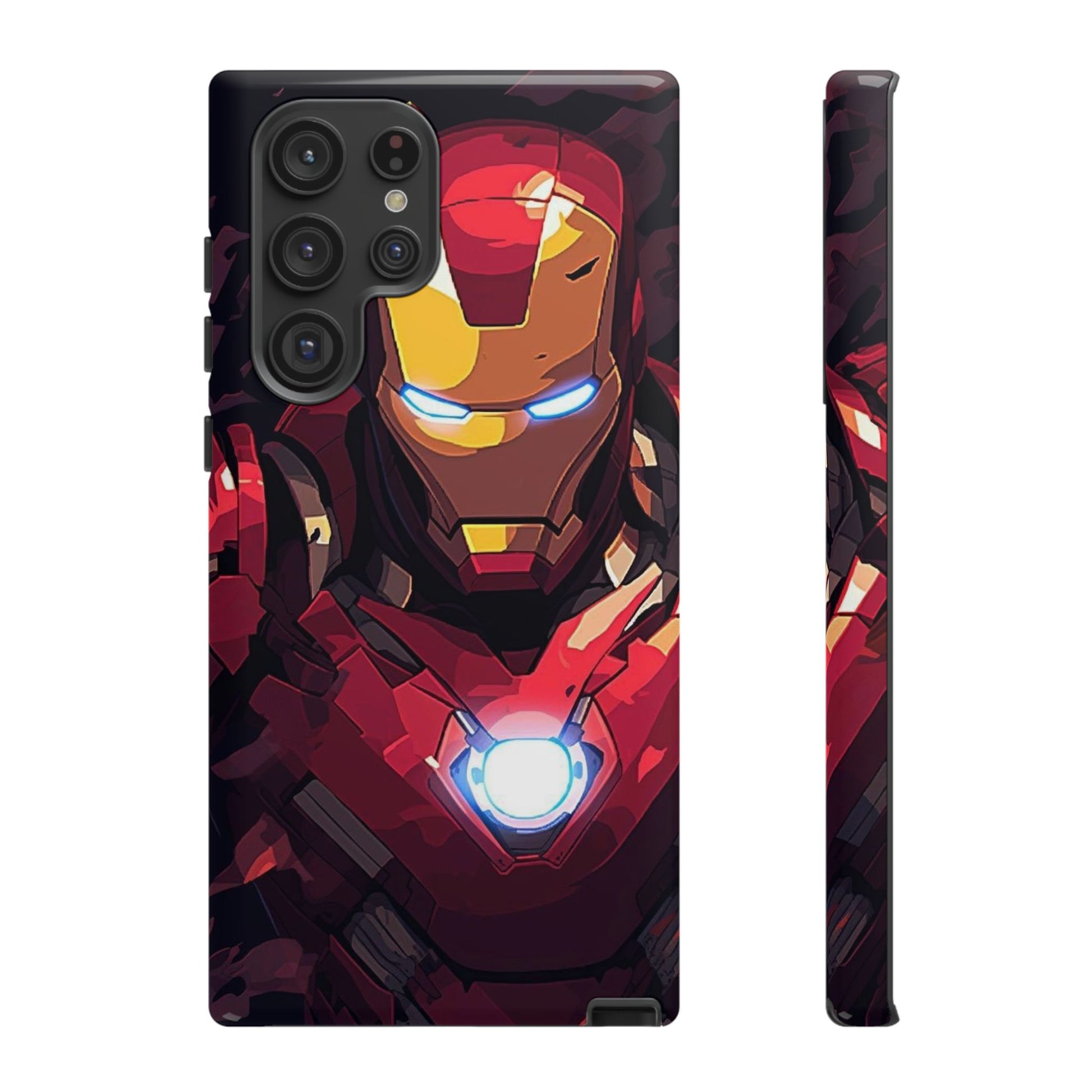 Invincible Iron Man Tough Cases for iPhones, Samsung, and Pixel
