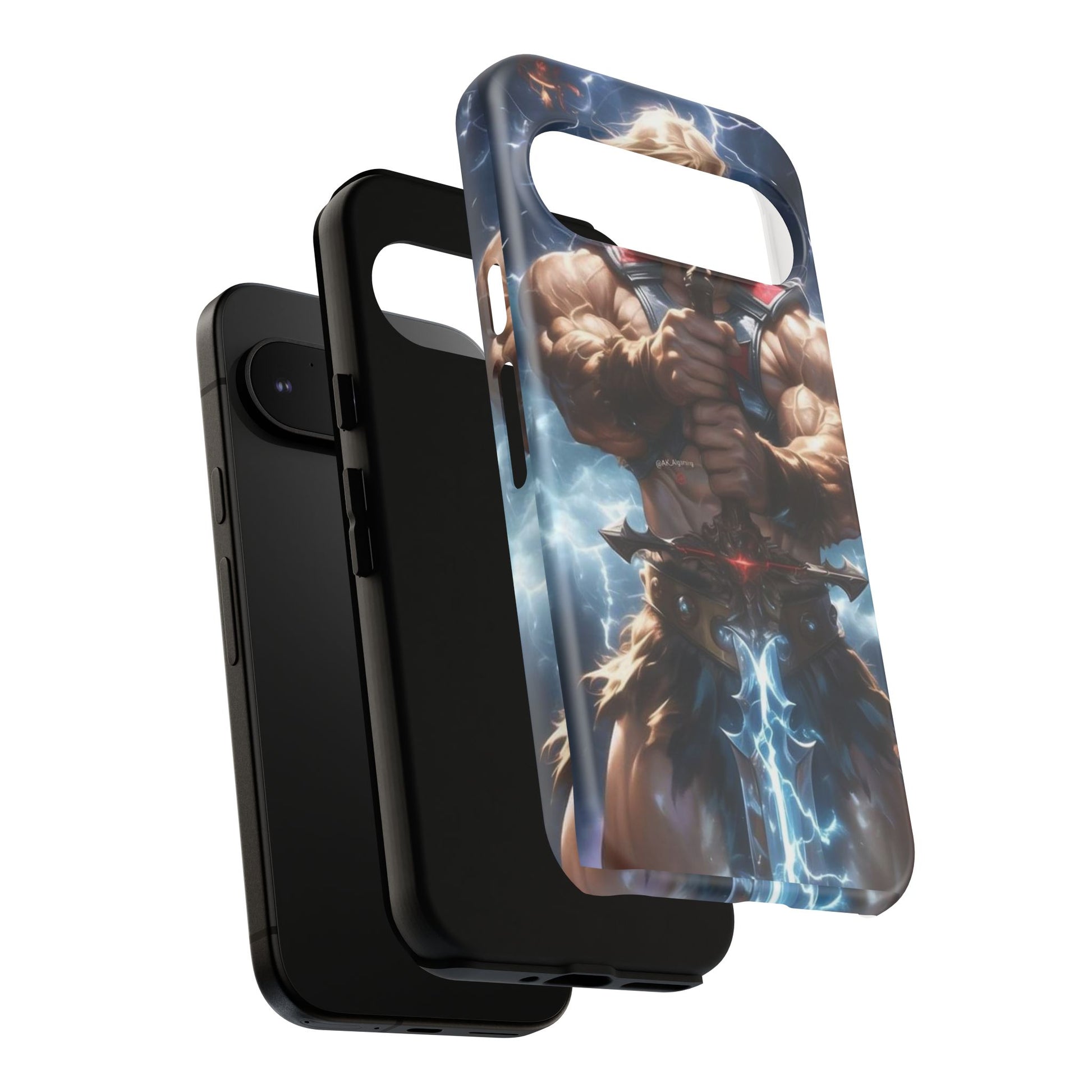 He-Man Masters of the Universe Tough Cases for iPhones, Samsung, and Pixel