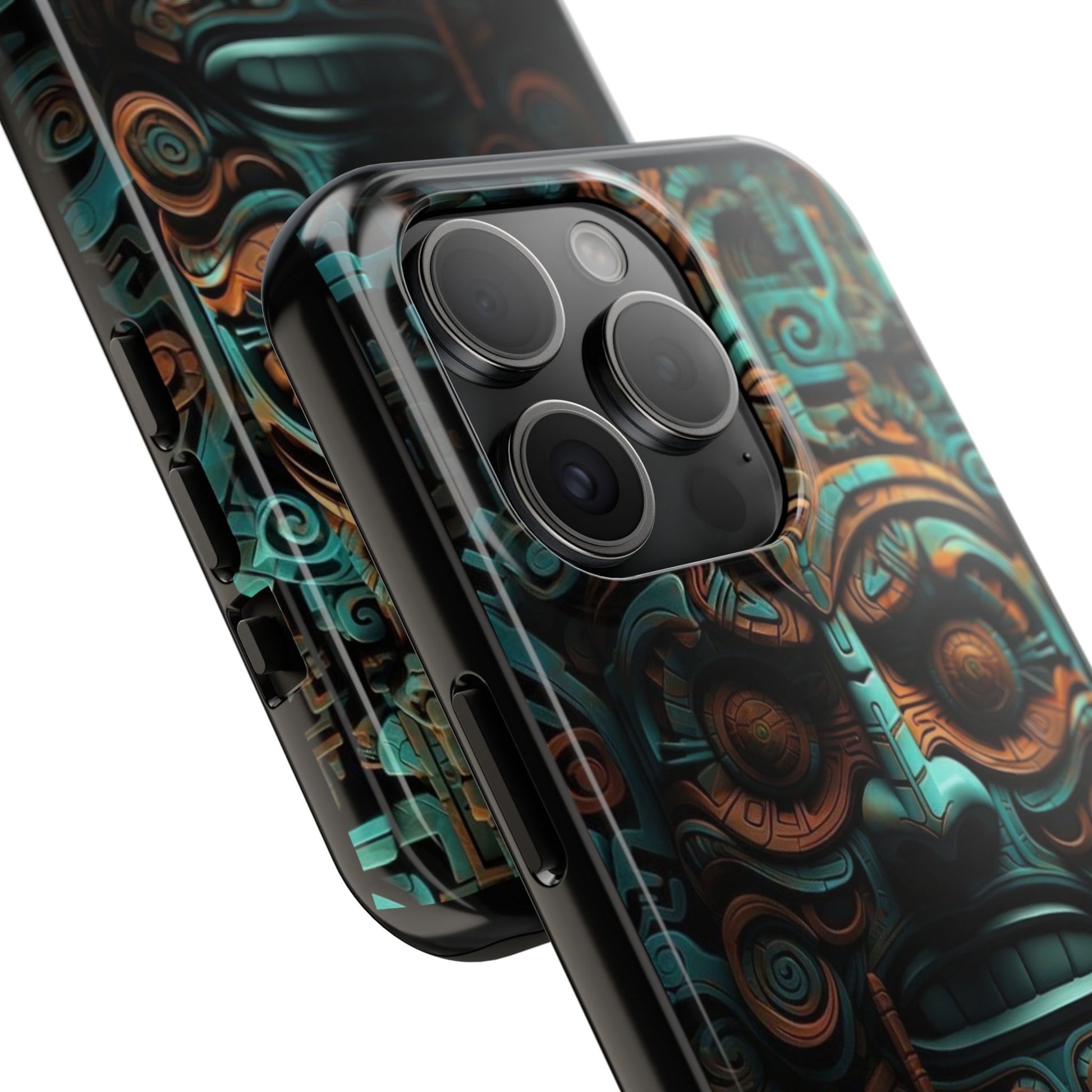 Aztecs Sculpture Inspired Phone Cases for Iphones & Samsung Phones