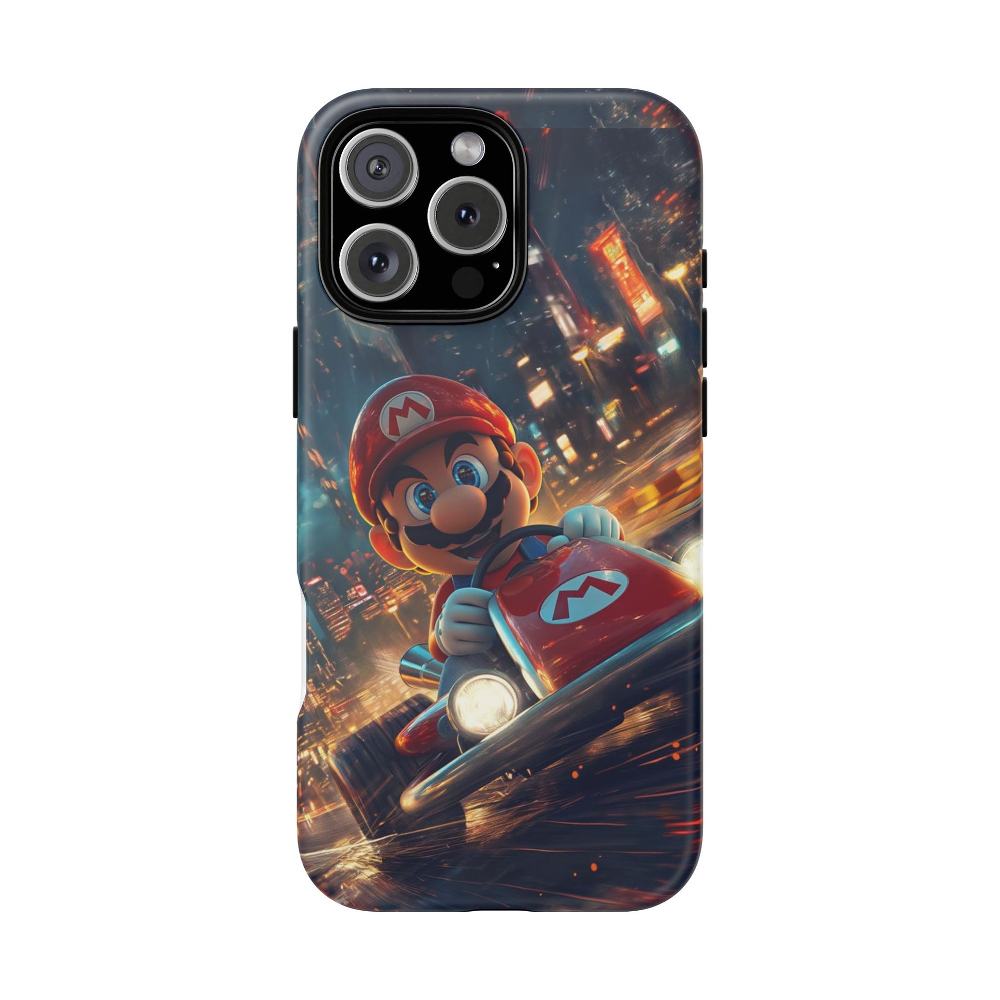 Super Mario Kart Phone Case, Tough Cases, Disney Phone for iPhones, Samsung, and Pixel