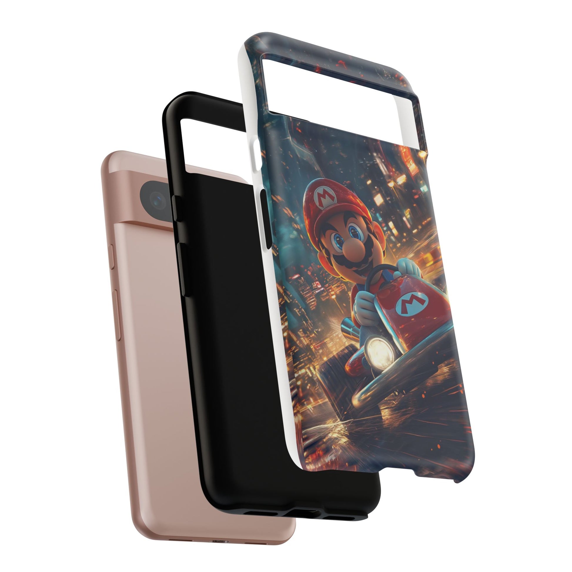Super Mario Kart Phone Case, Tough Cases, Disney Phone for iPhones, Samsung, and Pixel