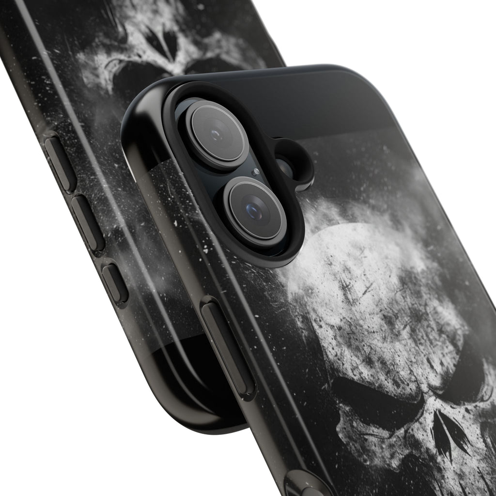 Smoking Skull Theme Phone Case for iPhone & Samsung Galaxy Phones