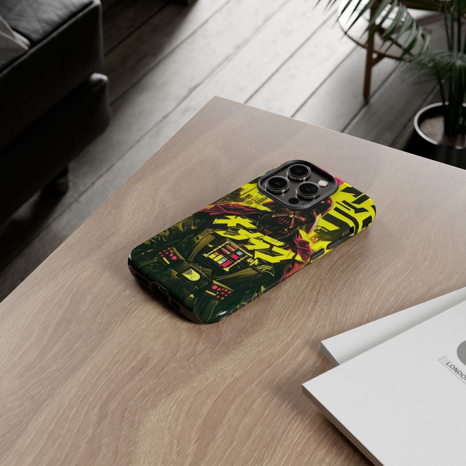Cyberpunk X Vader Tough Cases for iPhones, Samsung, and Pixel