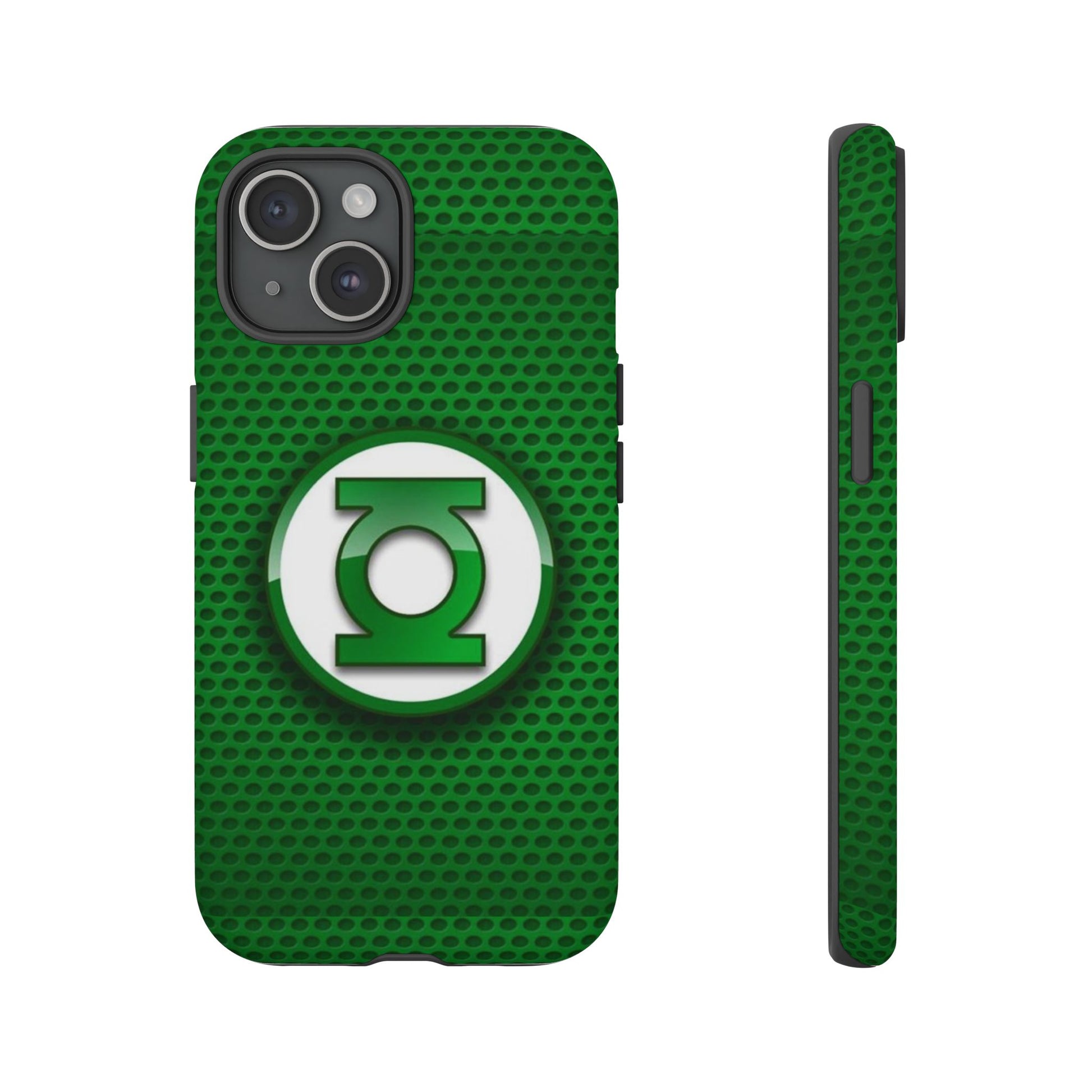 Green Lantern Logo Phone Case, Tough Cases, DC Case for iPhones, Samsung, and Pixel