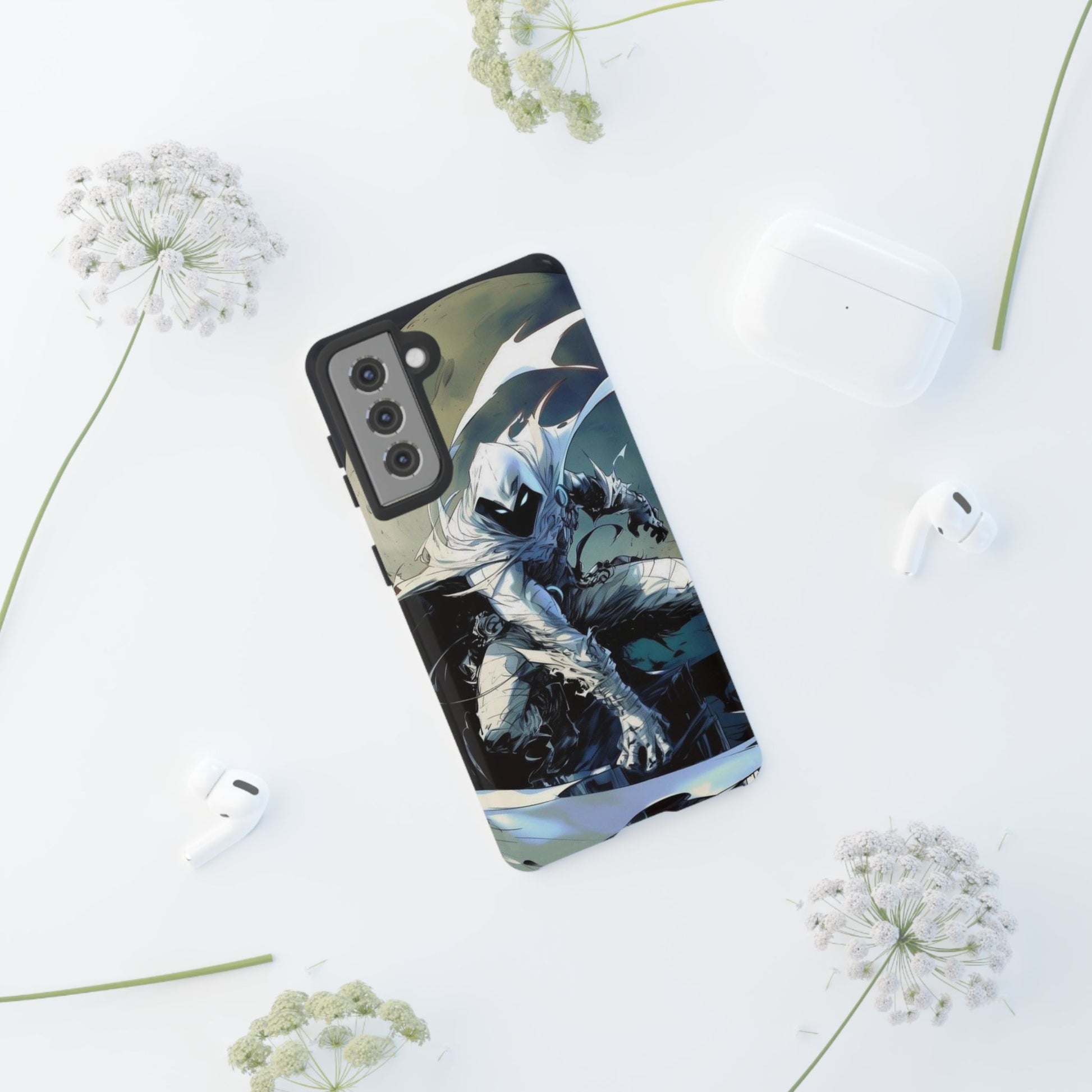 Moon Knight Tough Cases for iPhones, Samsung, and Pixel