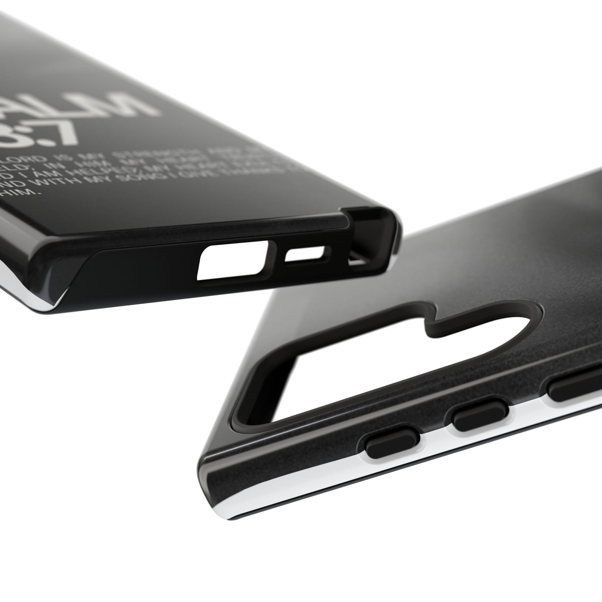 Christian Themed Psalms 28:7 Phone Case, Tough Cases for iPhones, Samsung, and Pixel