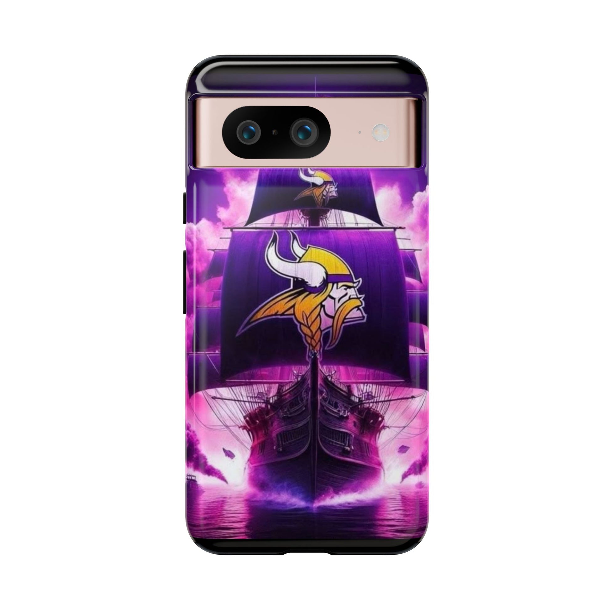 Minnesota Vikings Ship Football Phone Case, Tough Cases for iPhones, Samsung, and Pixel