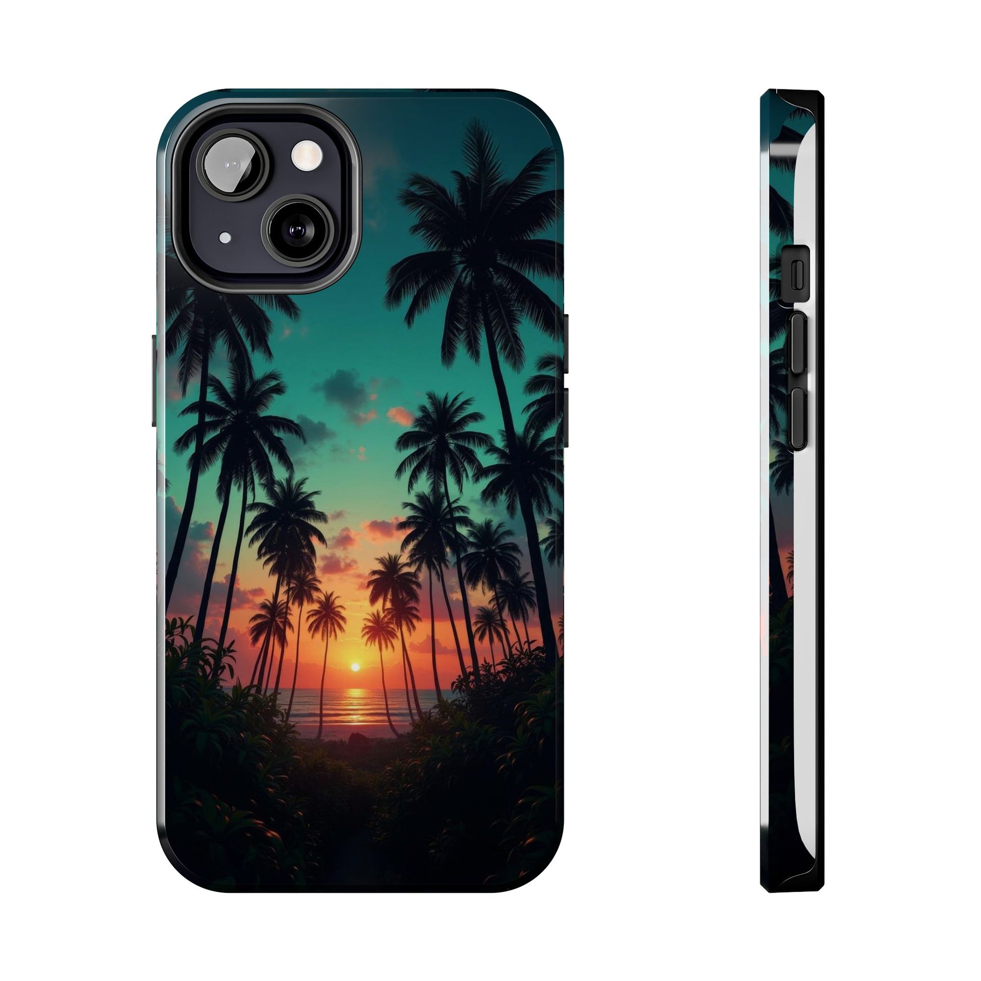 Beach Oasis Themed Tough Phone Cases for Iphones & Samsung Phones