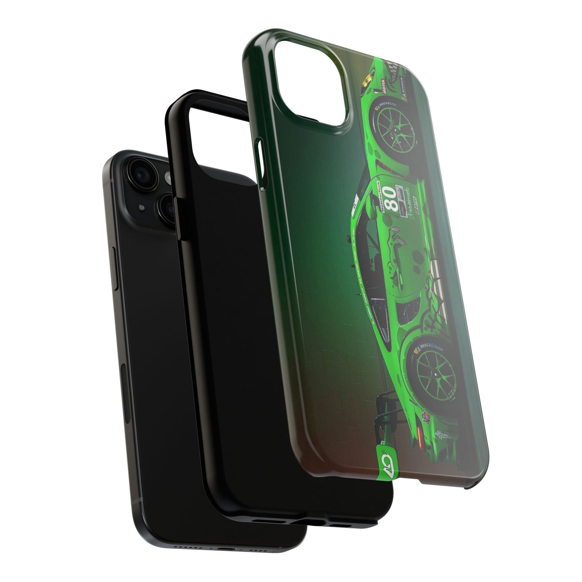 Racing Style Porsche GT Tough Phone Cases for Iphones & Samsung Phones Durable