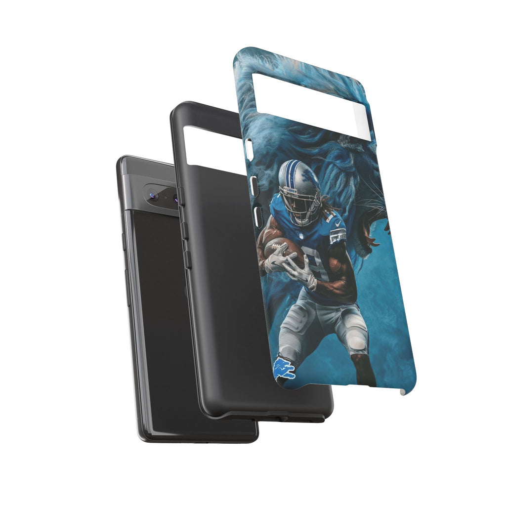 Detroit Lions Player Football Phone Case, Tough Cases for iPhones, Samsung, and Pixel