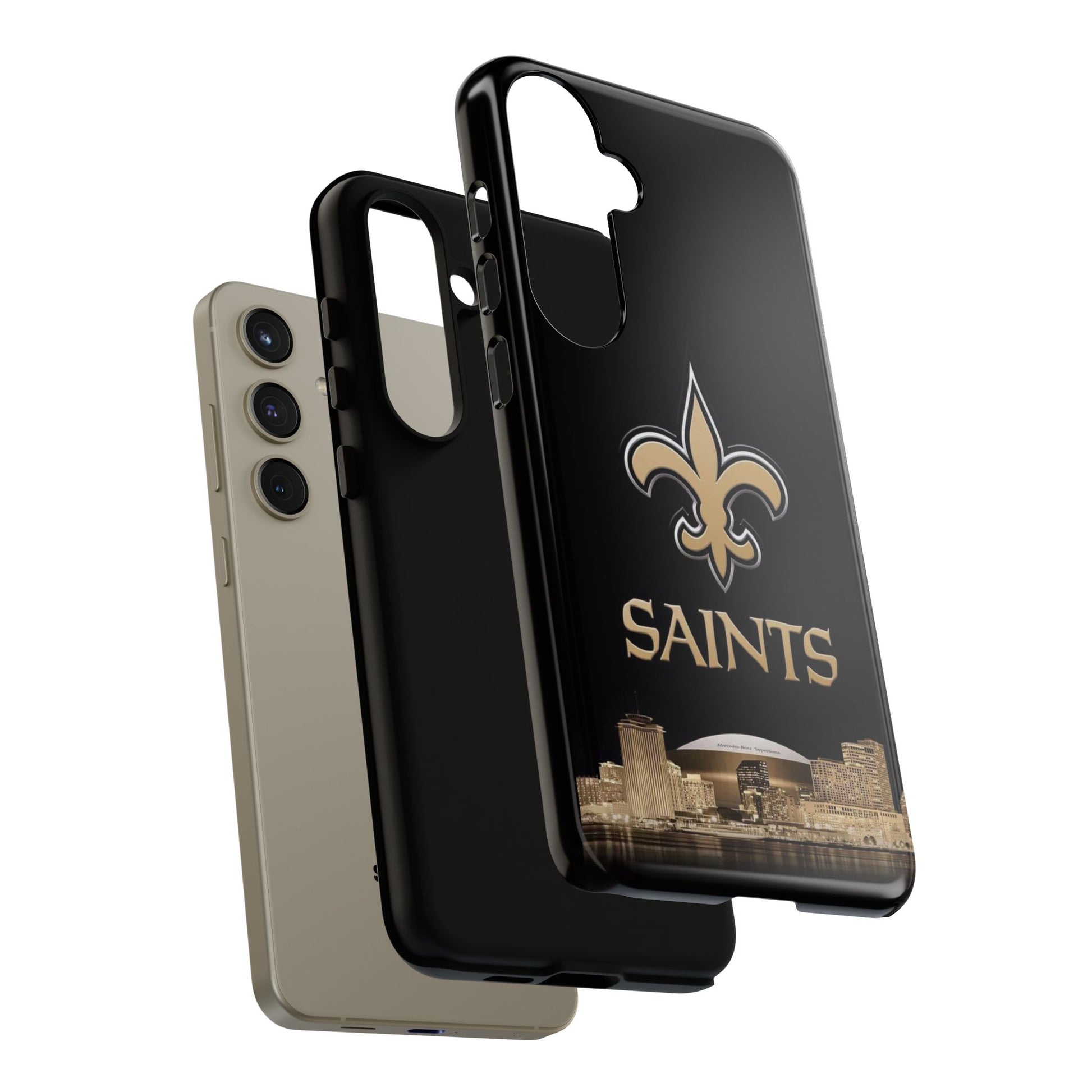 Football New Orleans Saints Logo Tough Cases for iPhones, Samsung, and Pixel