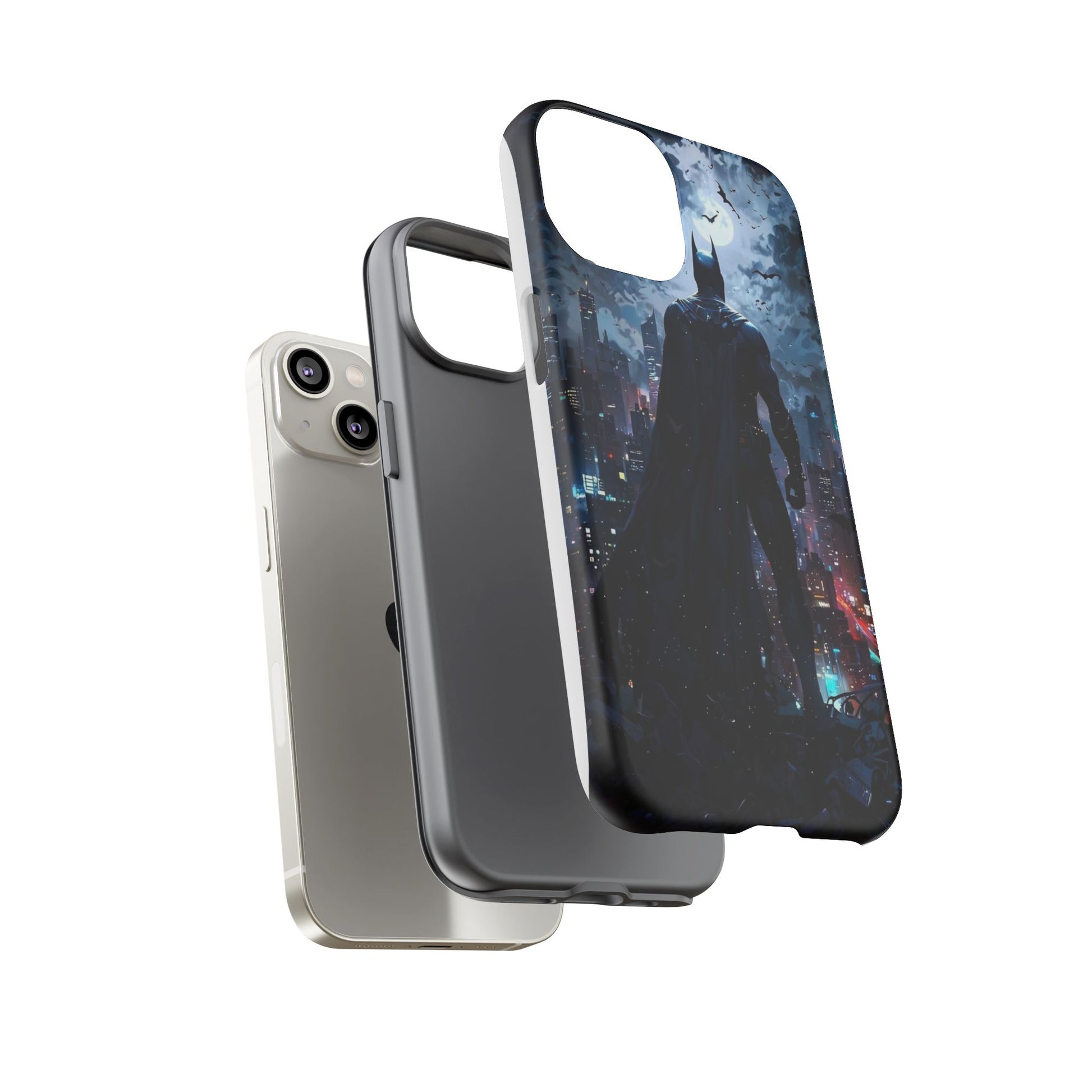 Gotham City Batman Tough Cases for iPhones, Samsung, and Pixel