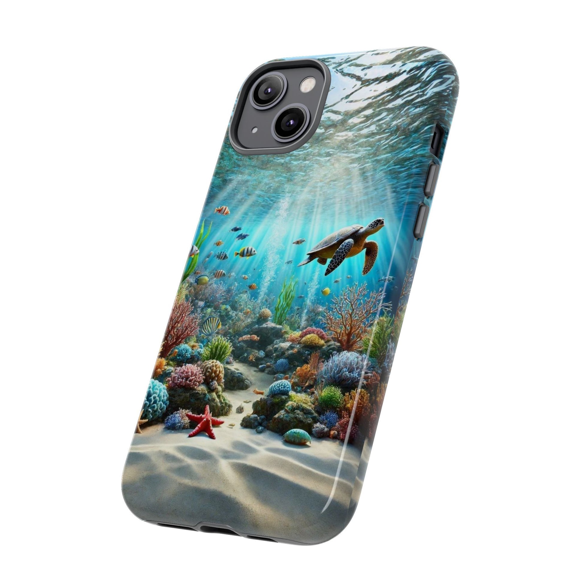 Under Sea Landscape Tough Cases for iPhones, Samsung, and Pixel
