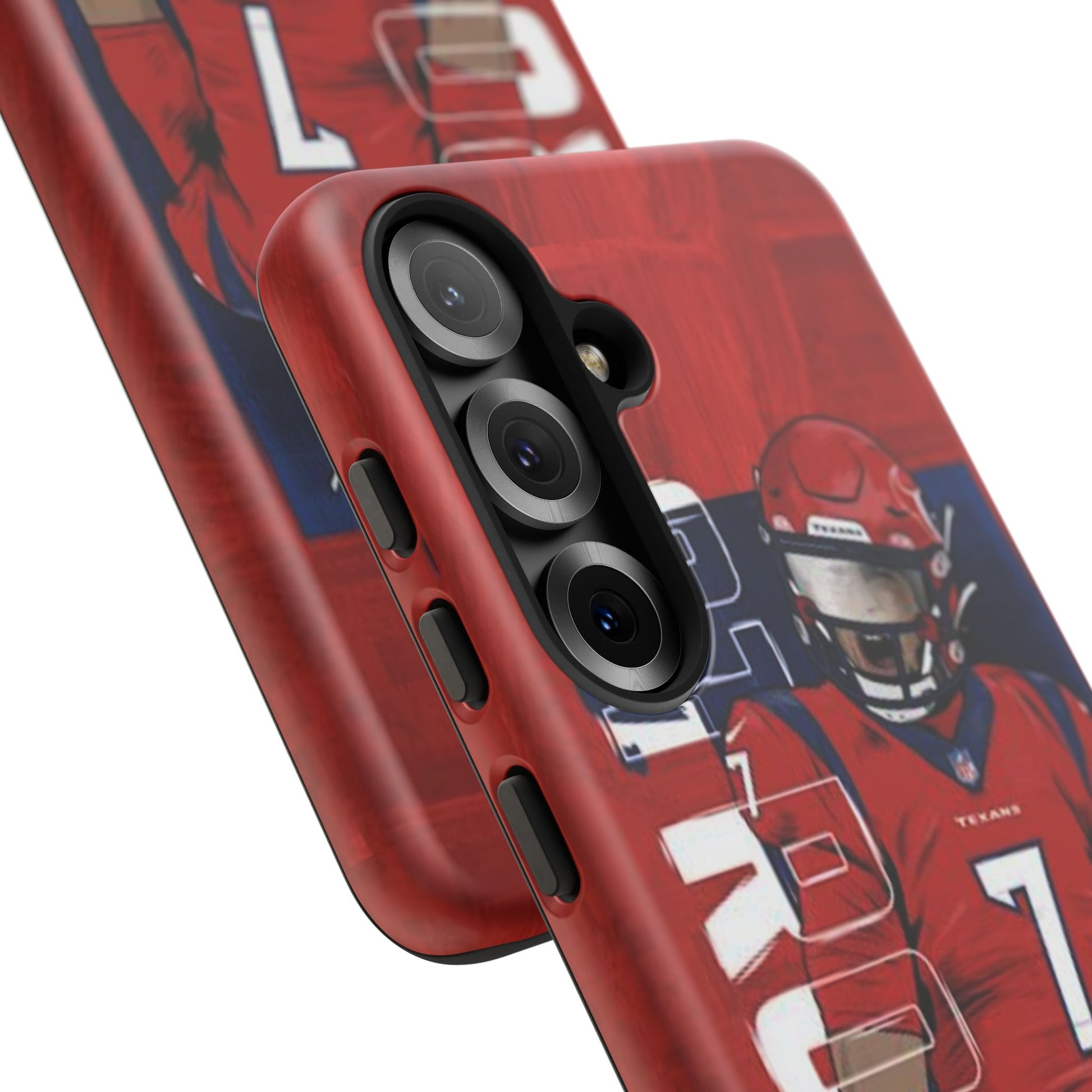 Houston Texans Football CJ Stroud Tough Cases for iPhones, Samsung, and Pixel