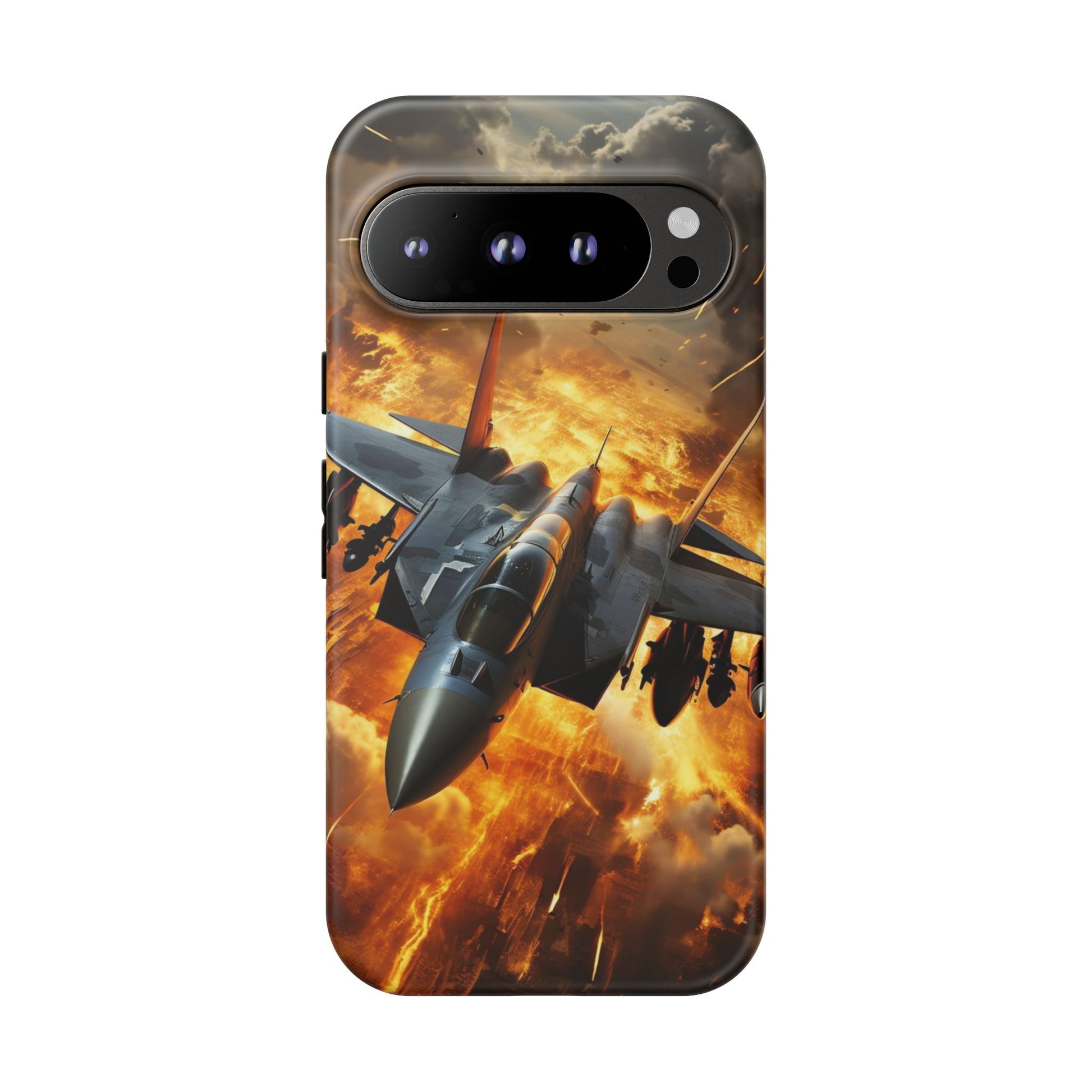 F-15 Fighter Jet Tough Cases for iPhones, Samsung, and Pixel