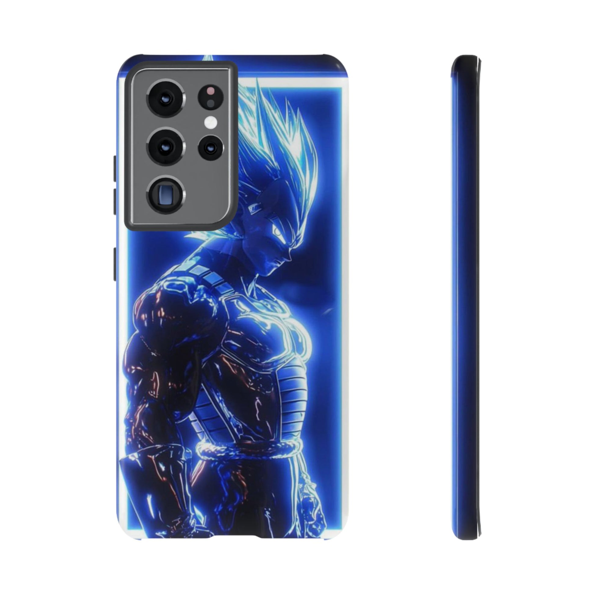 Anime Dragon Ball Z Super Saiyan Tough Cases for iPhones, Samsung, and Pixel