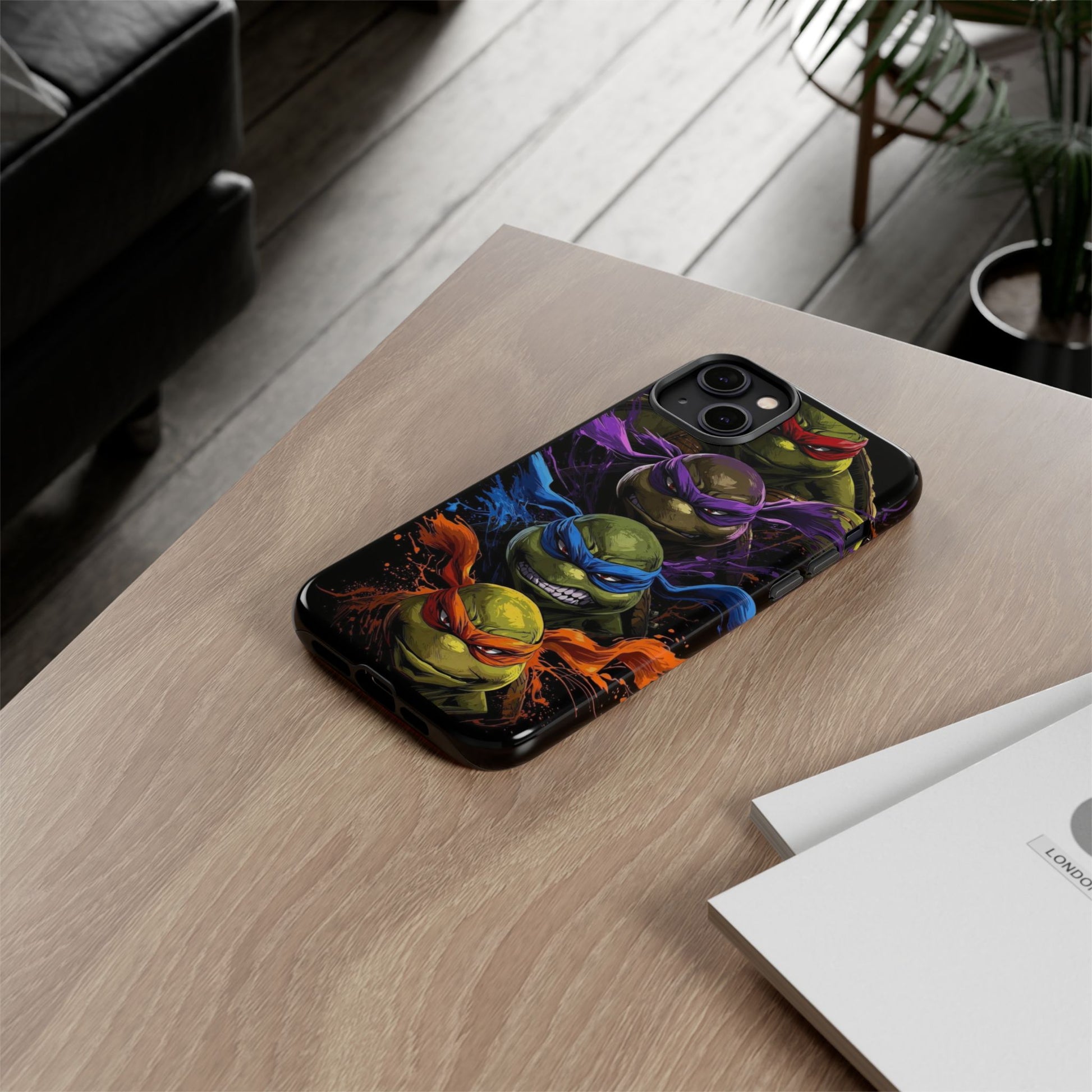 Ninja Turtles Tough Cases for iPhones, Samsung, and Pixel