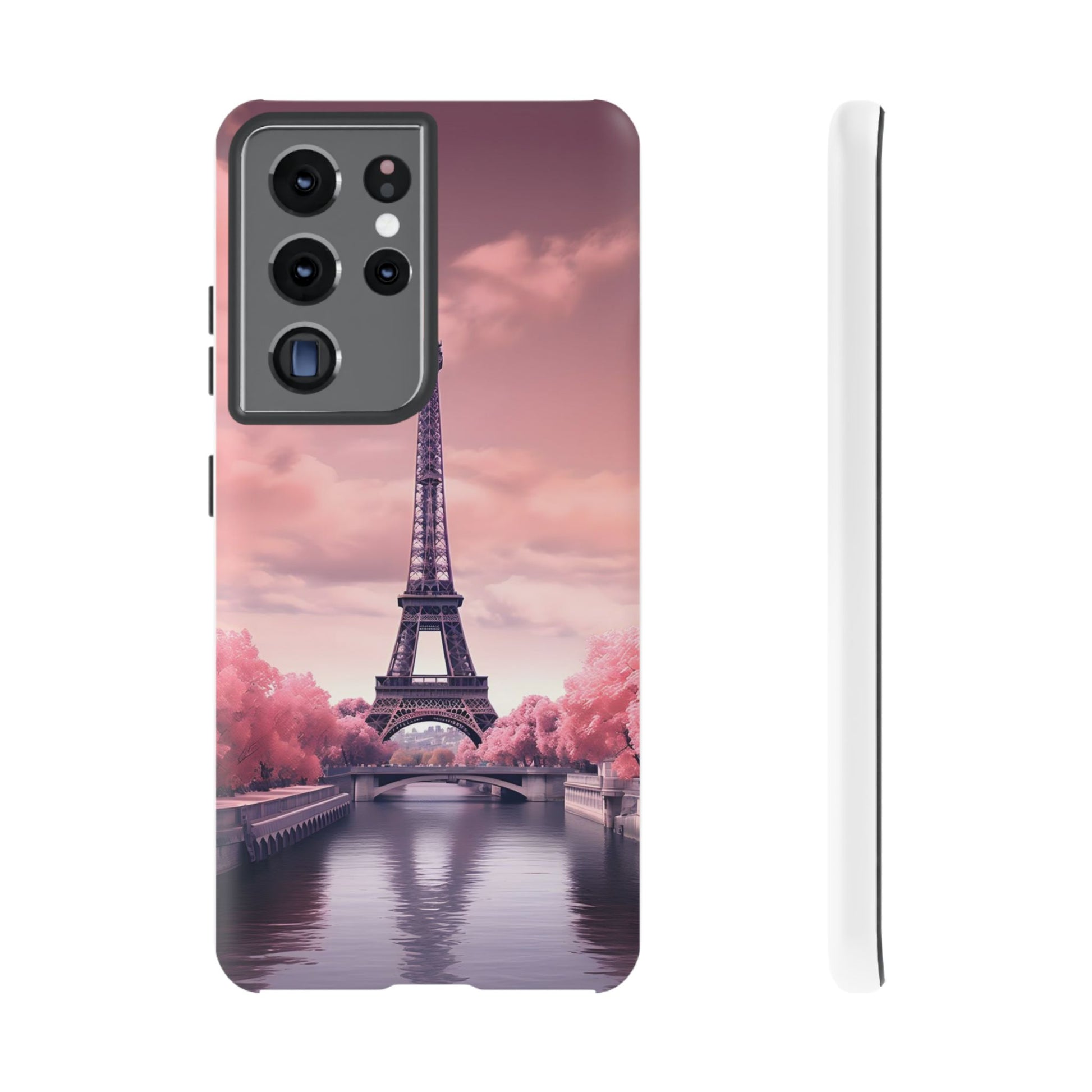 Eiffel Tower Paris Tough Cases for iPhones, Samsung, and Pixel