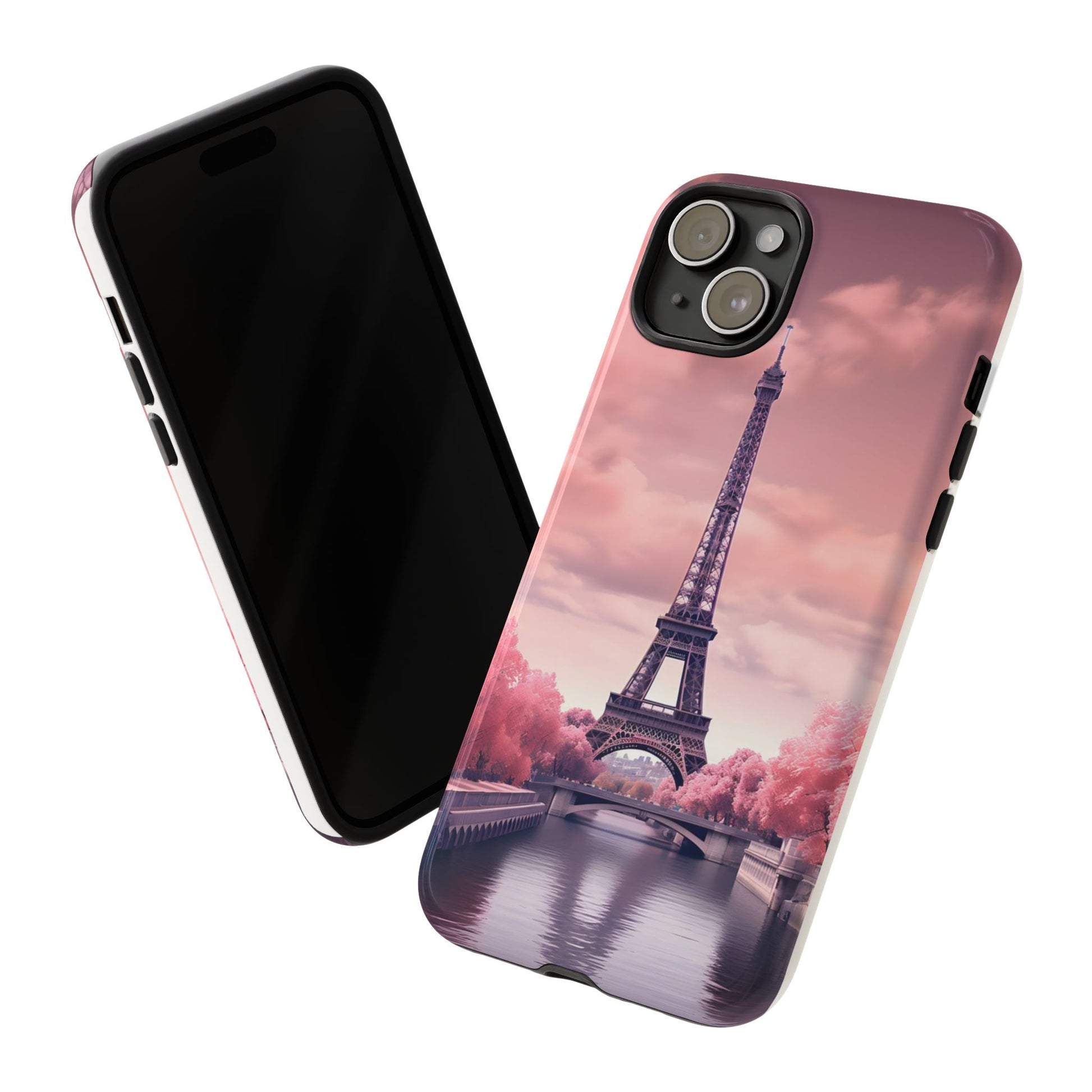 Eiffel Tower Paris Tough Cases for iPhones, Samsung, and Pixel
