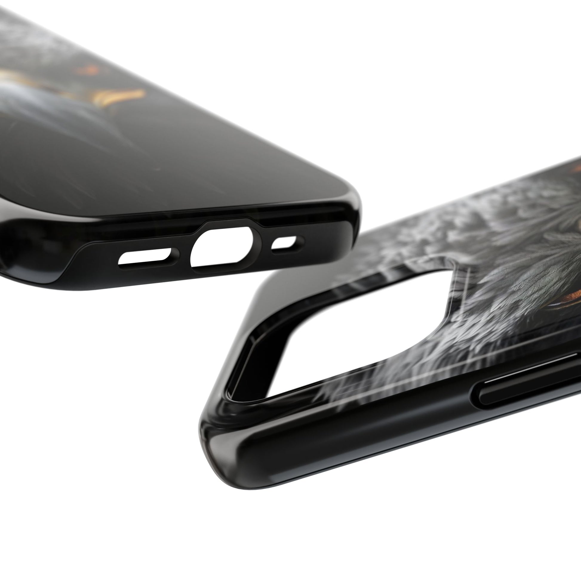 Mean Eagle Stare Theme Phone Cases for iPhones & Samsung Phones