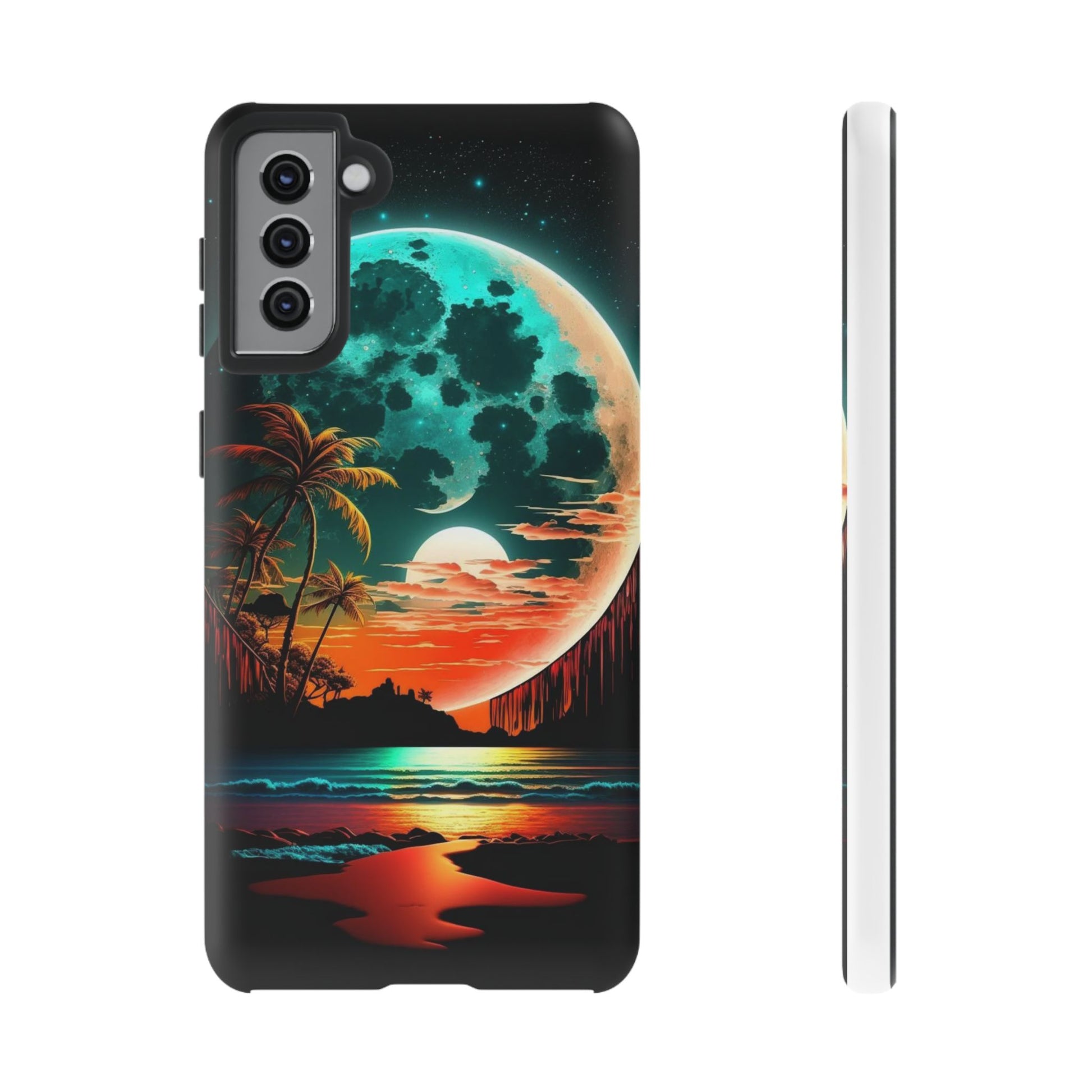 Fantasy Beach Sunset Landscape Phone Case for iPhone, Samsung Galaxy, & Pixel Phones