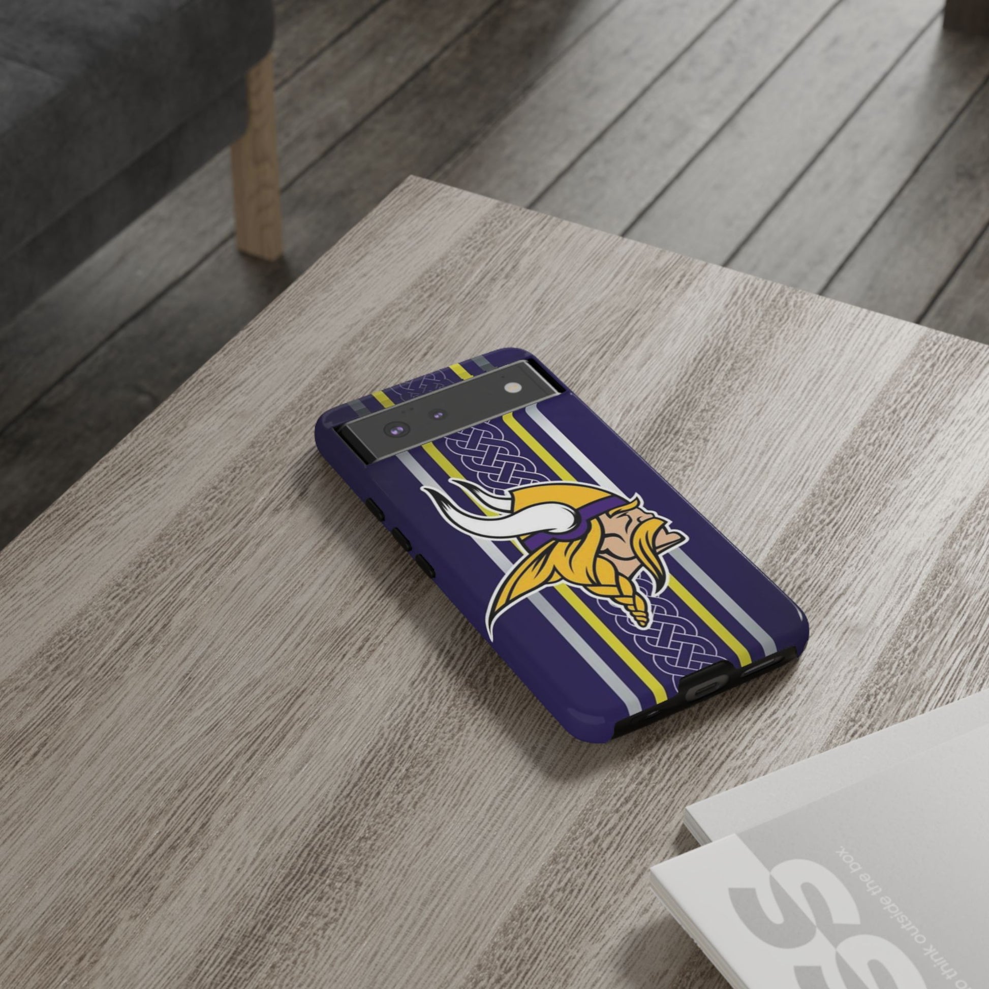 Minnesota Vikings logo Phone Case, Tough Cases for iPhones, Samsung, and Pixel