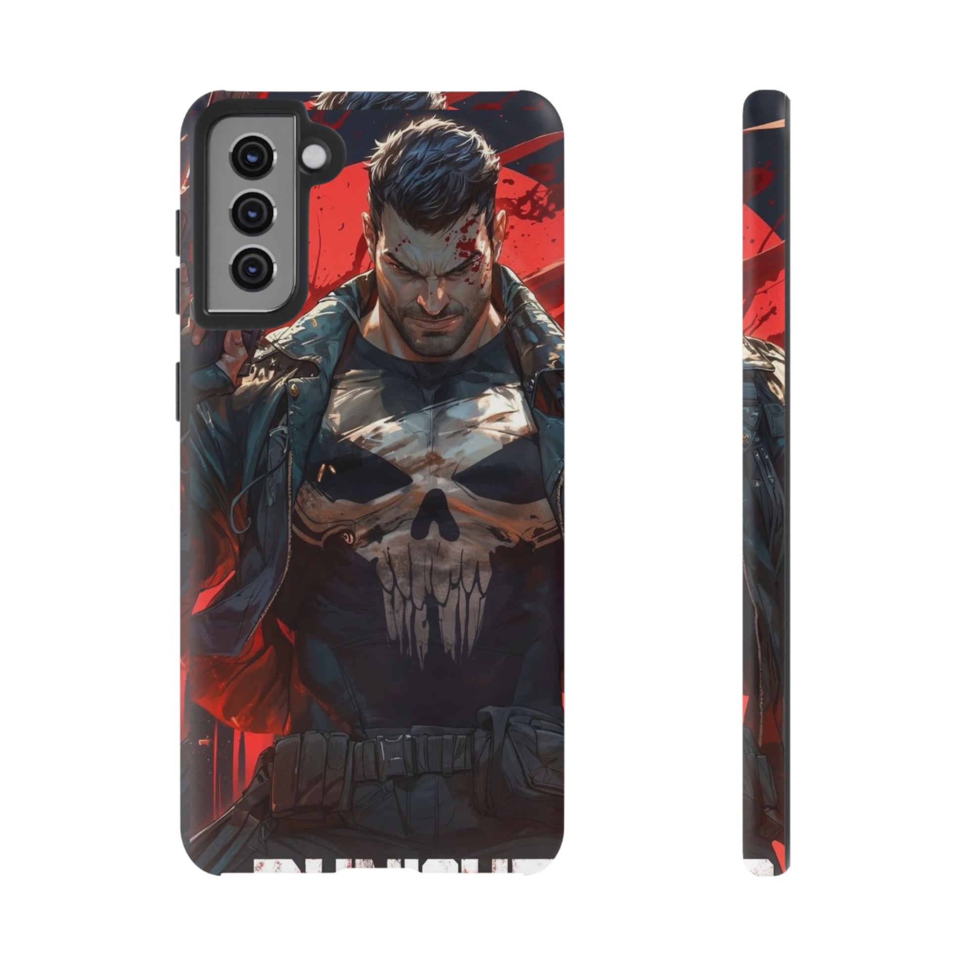 Punisher Tough Cases for iPhones, Samsung, and Pixel