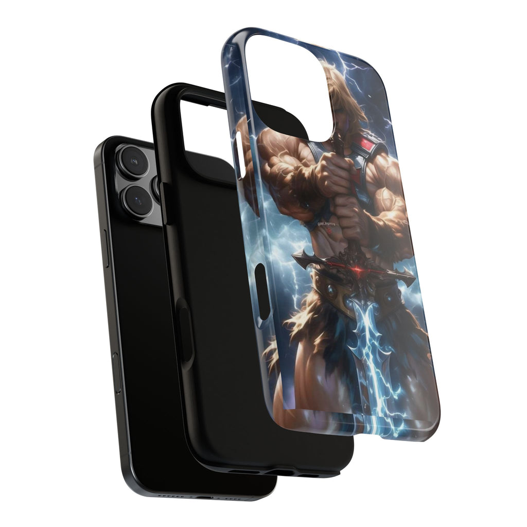 He-Man Masters of the Universe Tough Cases for iPhones, Samsung, and Pixel