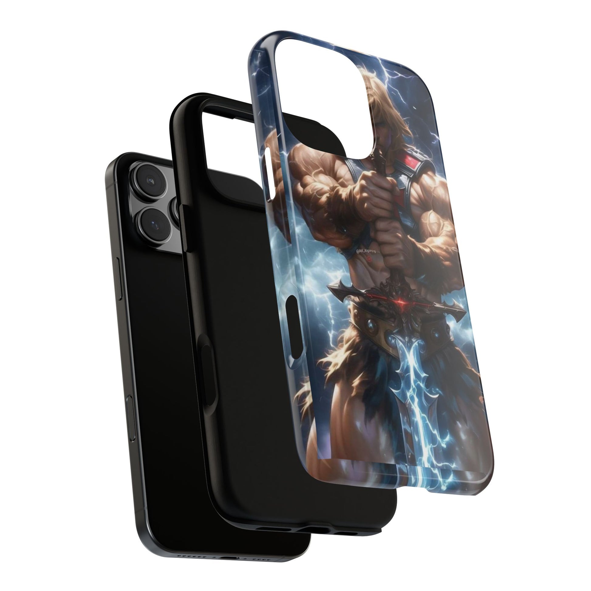 He-Man Masters of the Universe Tough Cases for iPhones, Samsung, and Pixel