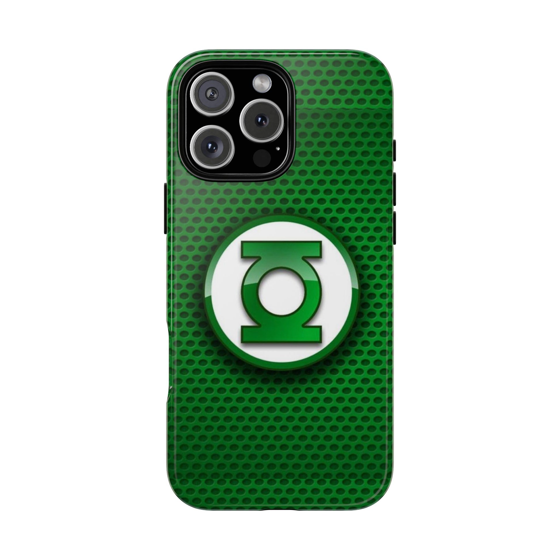 Green Lantern Logo Phone Case, Tough Cases, DC Case for iPhones, Samsung, and Pixel