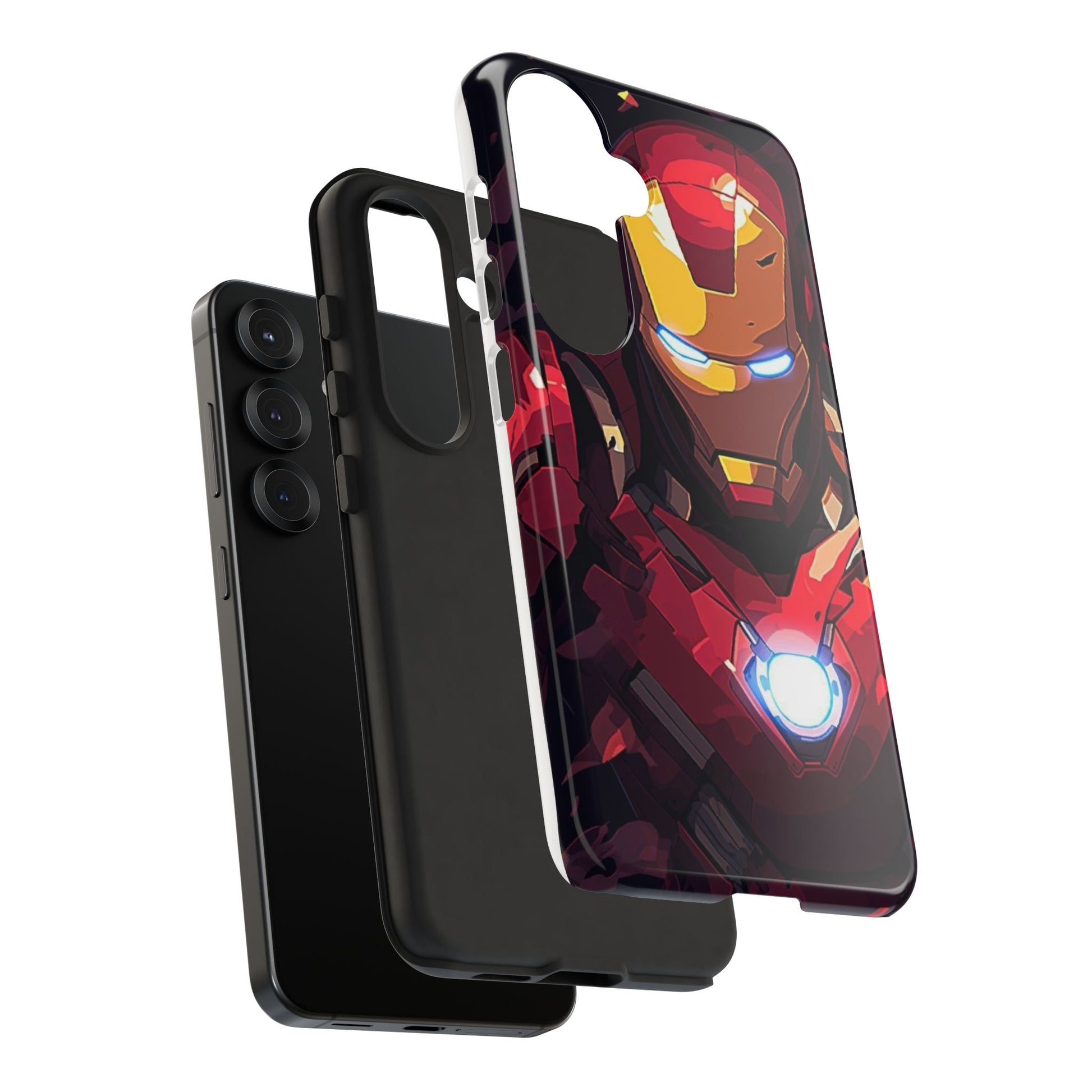 Invincible Iron Man Tough Cases for iPhones, Samsung, and Pixel