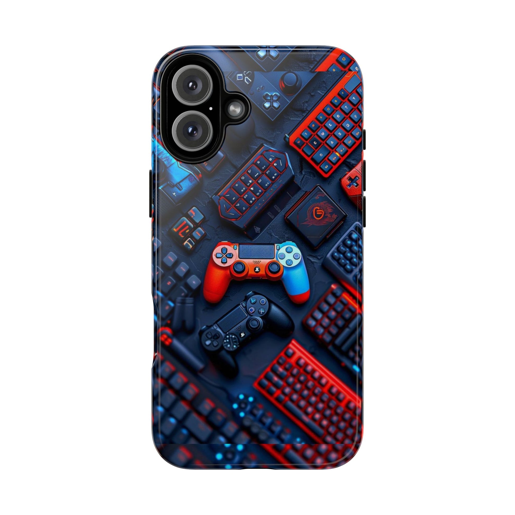 Gamer Themed Controllers Tough Cases for iPhones, Samsung, and Pixel