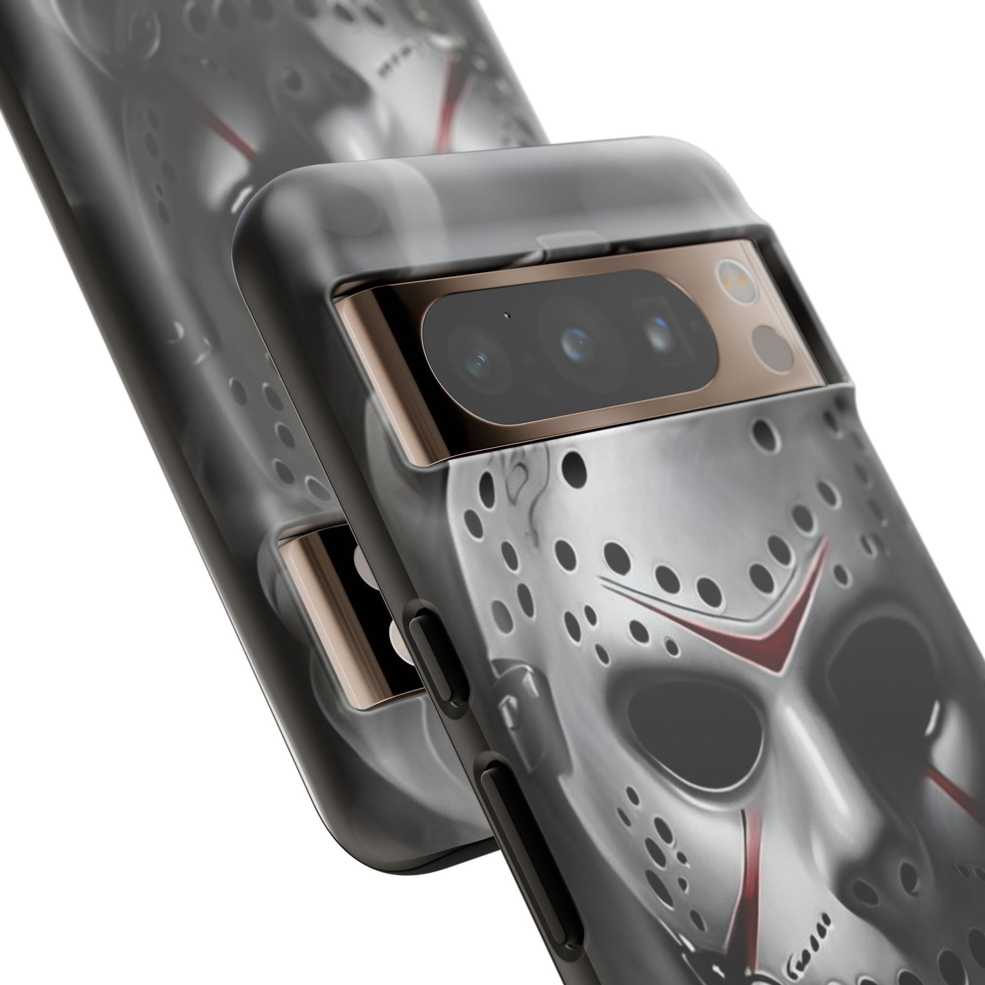 Friday the 13th Jason's Mask Tough Cases for iPhones, Samsung, and Pixel