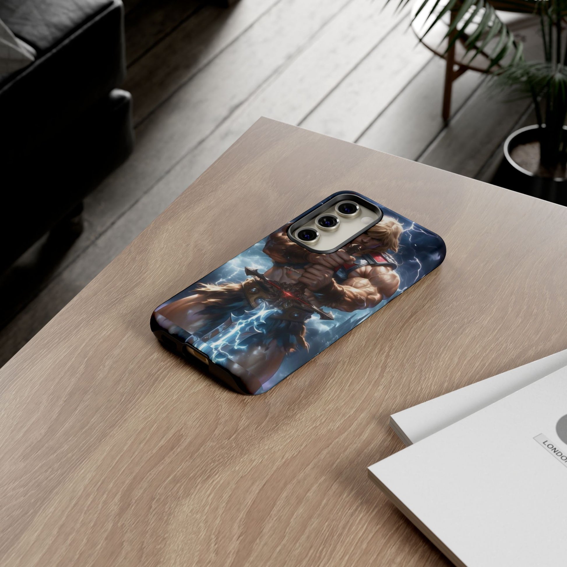 He-Man Masters of the Universe Tough Cases for iPhones, Samsung, and Pixel